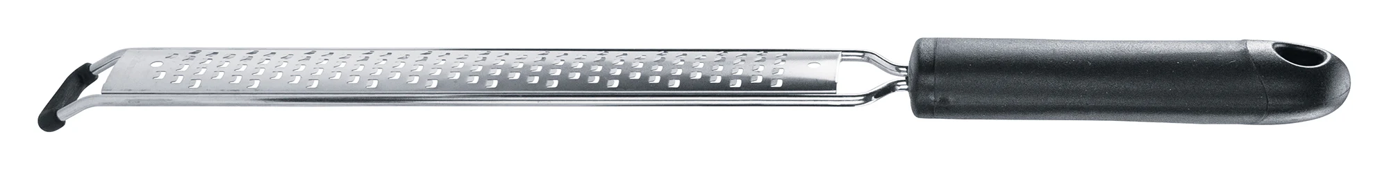 Winco GT-204 17 Inch Grater Zester Blade Stainless Steel with Anti-Slip Feet Black Handle - Image 3