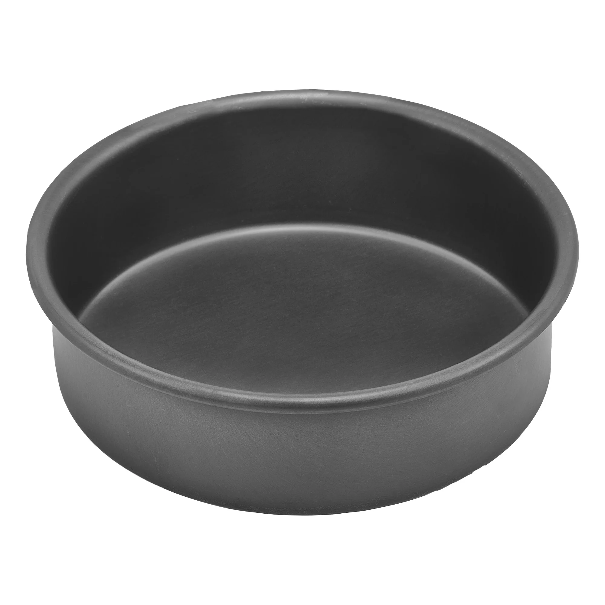 Winco HAC-062 6 Inch Diameter Round Cake Pan 18 Gauge Anodized Aluminum with Durability - Image 2
