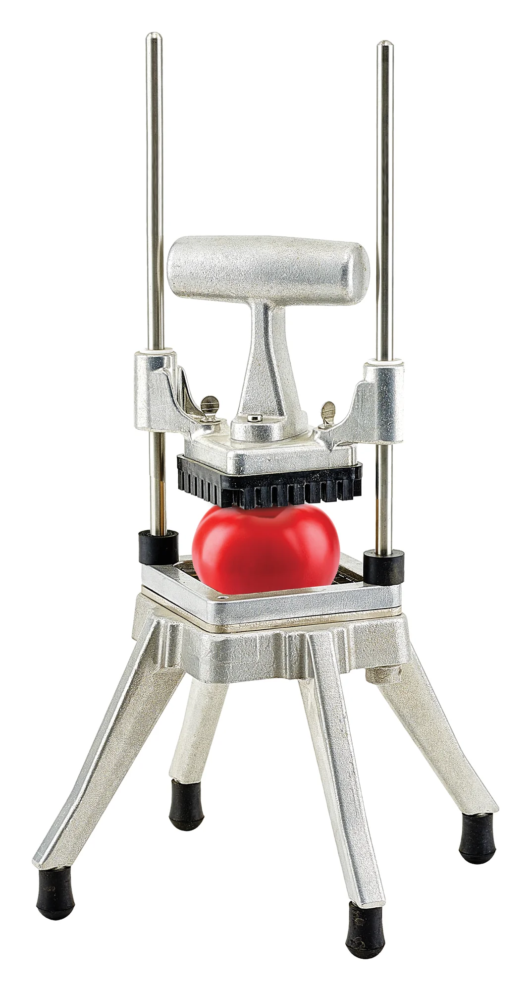 Winco HCD-500 1/2 Inch Blade Commercial Chopper Dicer Cast Aluminum Frame - Image 2