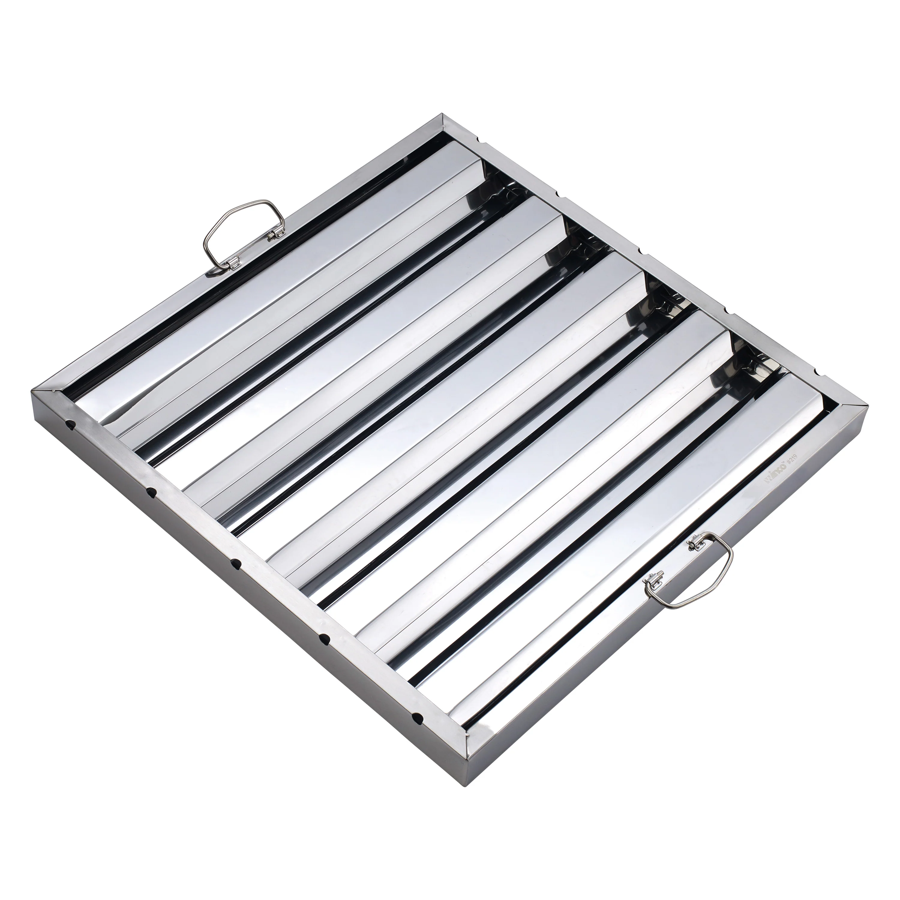 Winco HFS-2020 20 Inch Exhaust Hood Filter Stainless Steel with Grease Filtration
