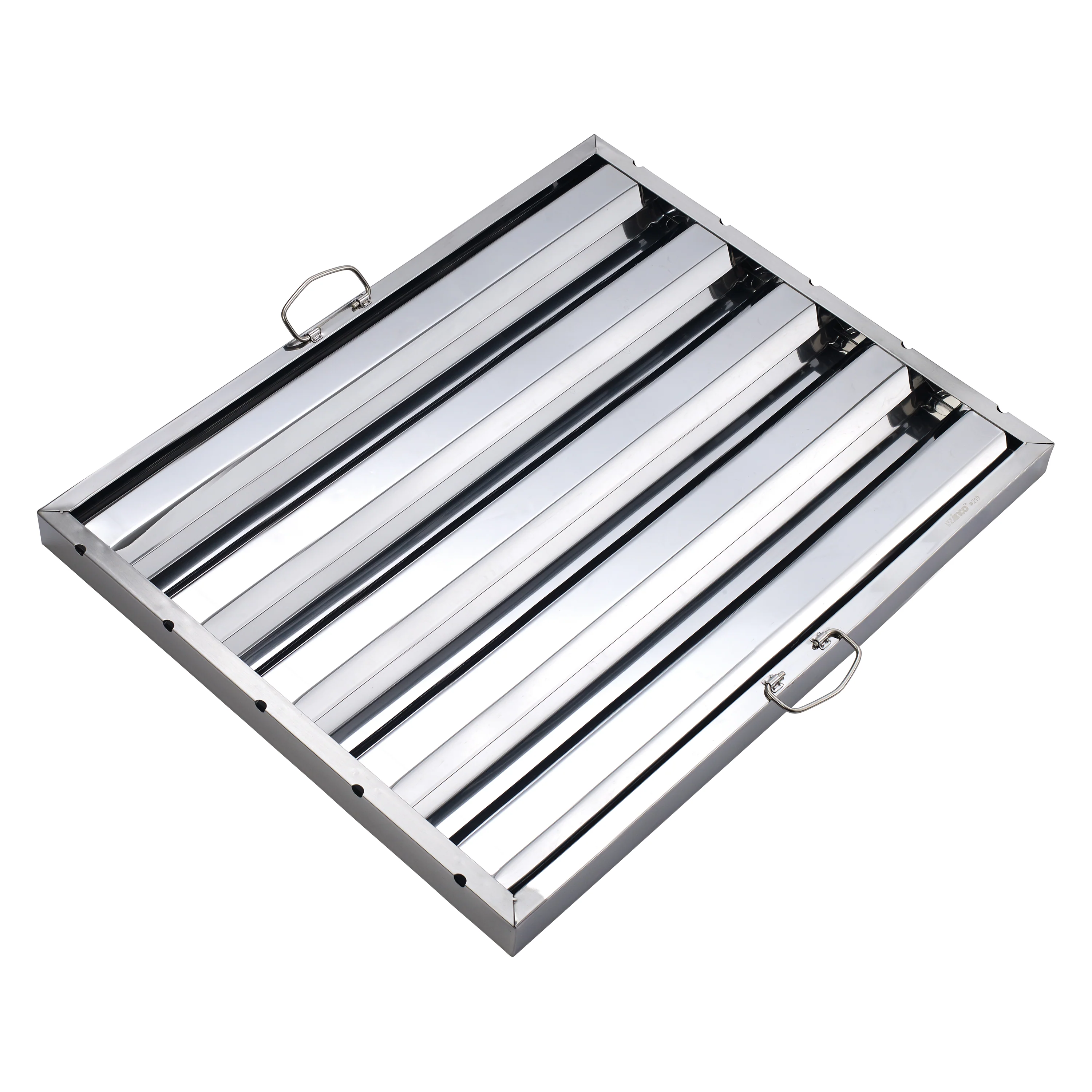 Winco HFS-2025 20 Inch Stainless Steel Exhaust Hood Filter with Grease Filtration - Image 2