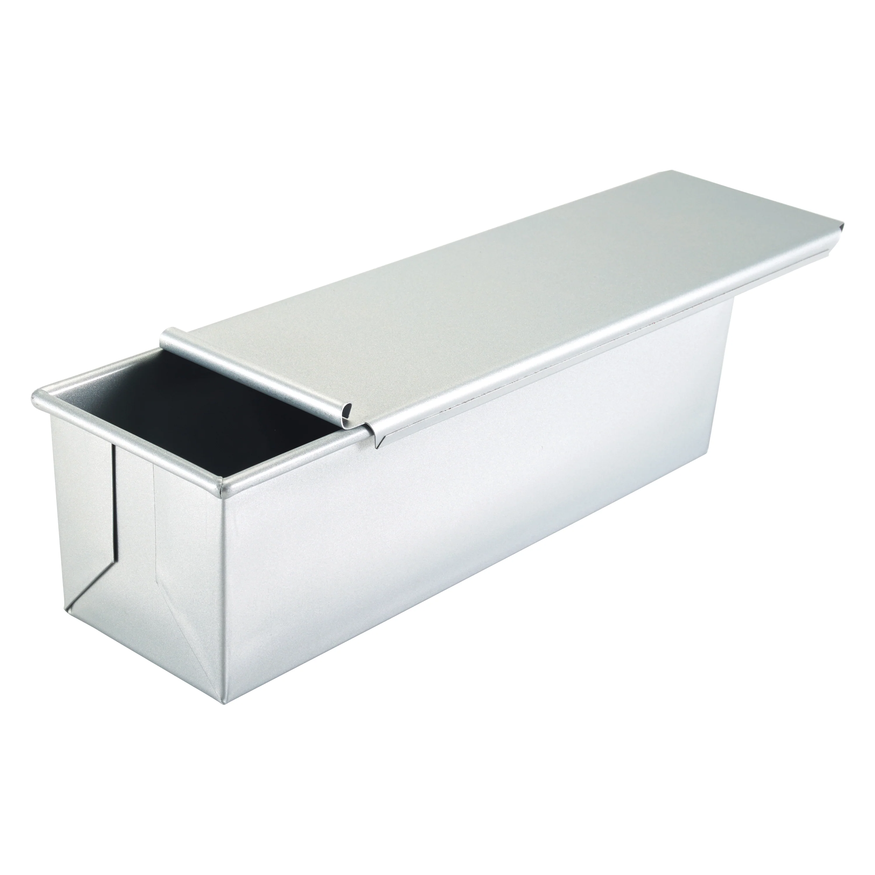 Winco HPP-15L 14-1/2 Inch Sliding Cover for #HPP-15,13 Pullman Pan Aluminized Steel - Image 2