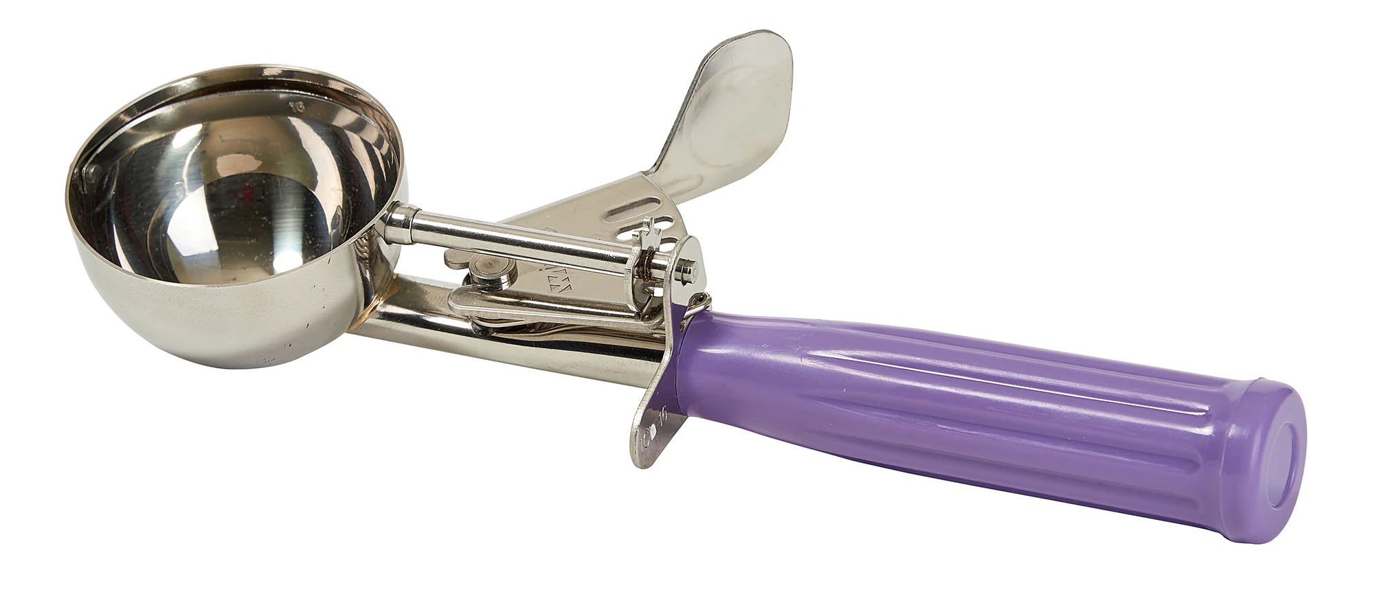 Winco ICD-16P 2-1/4 Inch Ice Cream Disher 2-3/4 Oz Capacity Plastic Handle Purple - Image 2