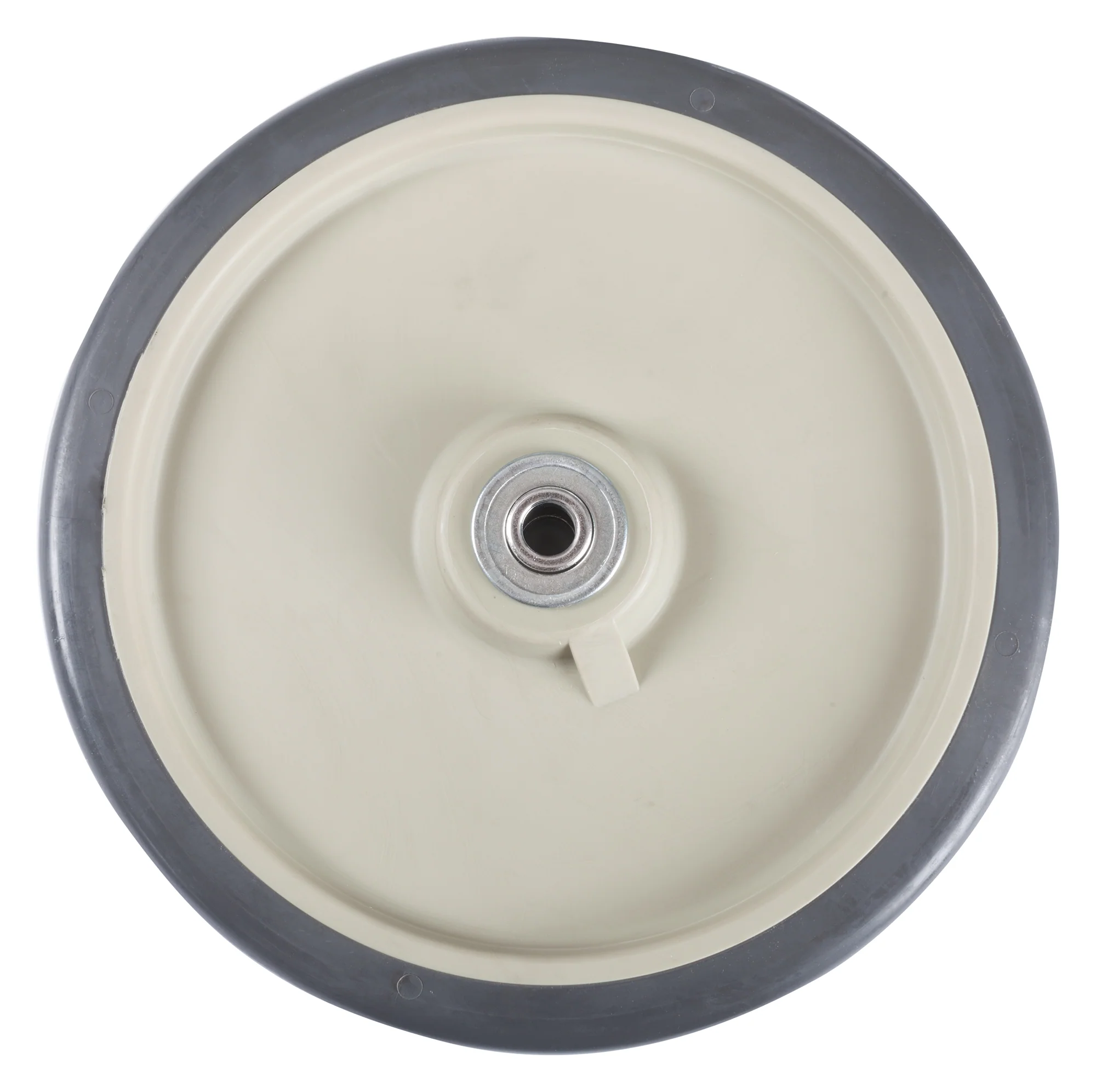 Winco IIC-C8 8 Inch Diameter Swivel Caster 200 Lb Capacity Thermoplastic Rubber - Image 2