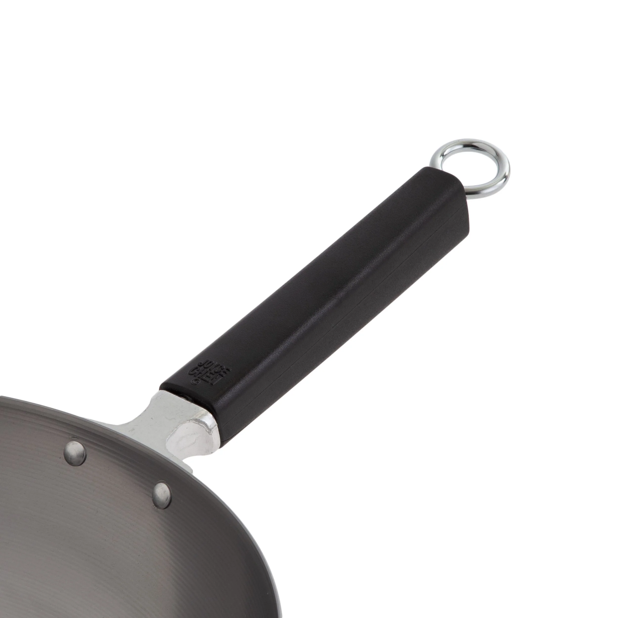 Winco J22-0050 12 Inch Stir Fry Pan with phenolic handle carbon steel - Image 4