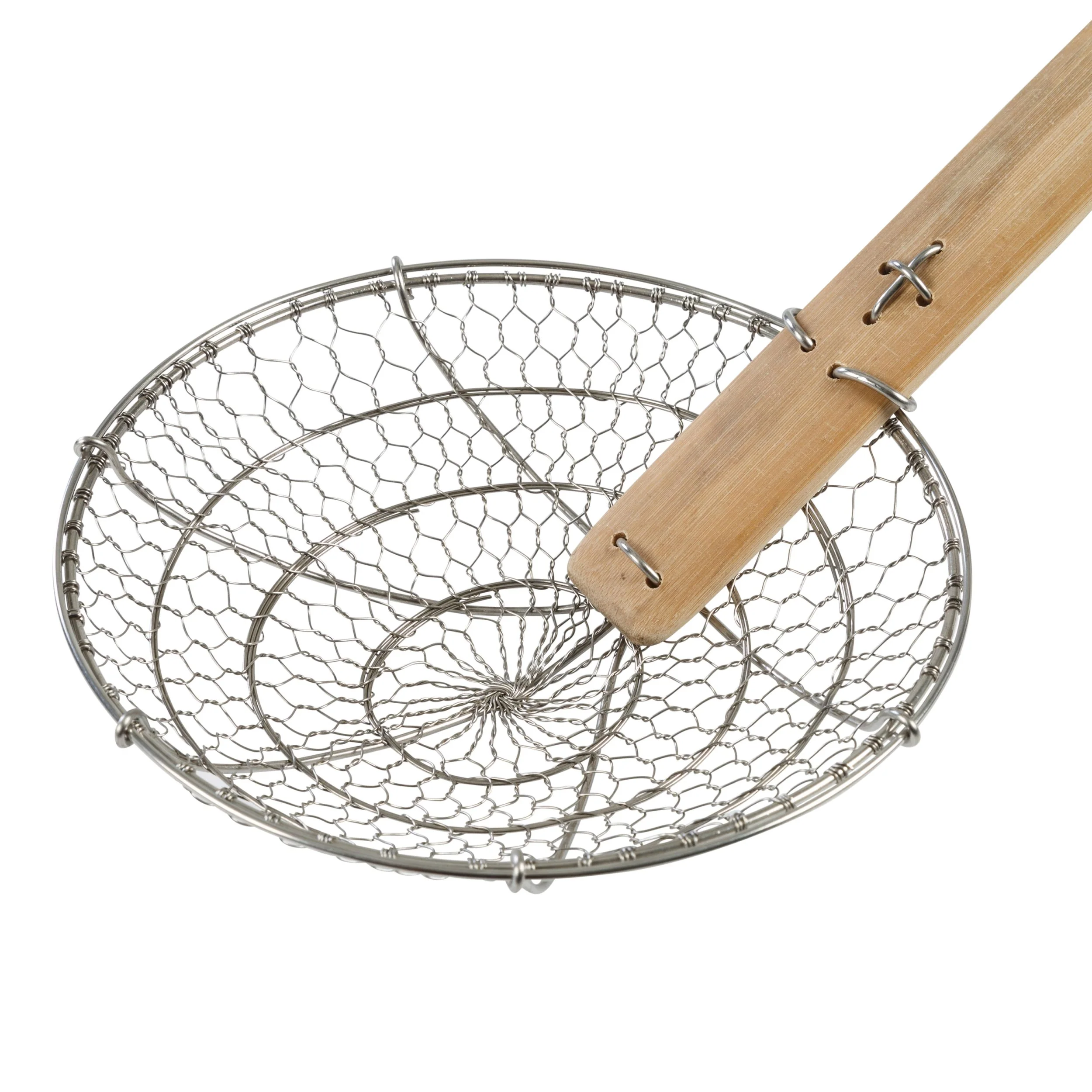 Winco J30-0036 5 Inch Spider Strainer Stainless Steel Coarse Mesh - Image 3