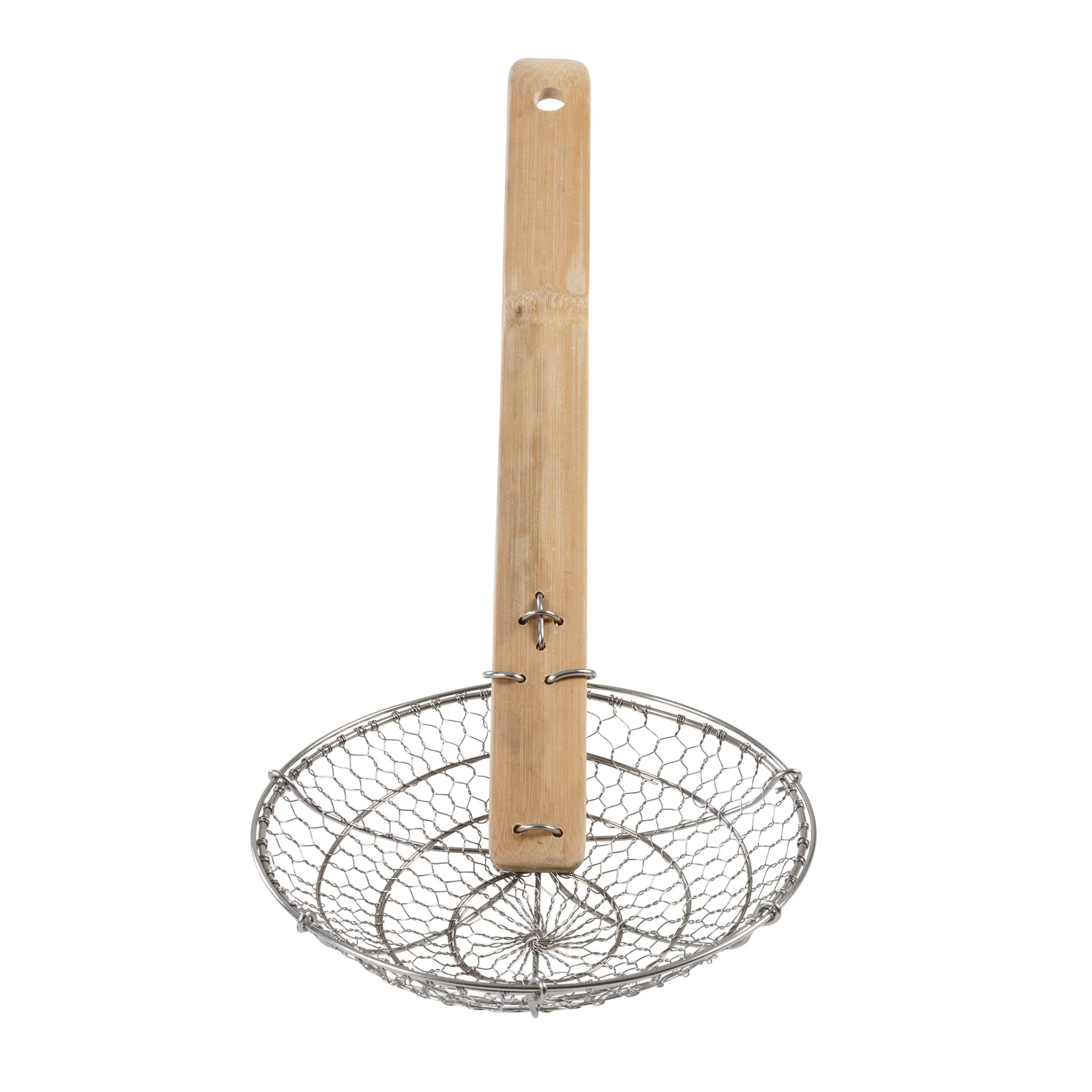 Winco J30-0036 5 Inch Spider Strainer Stainless Steel Coarse Mesh - Image 4