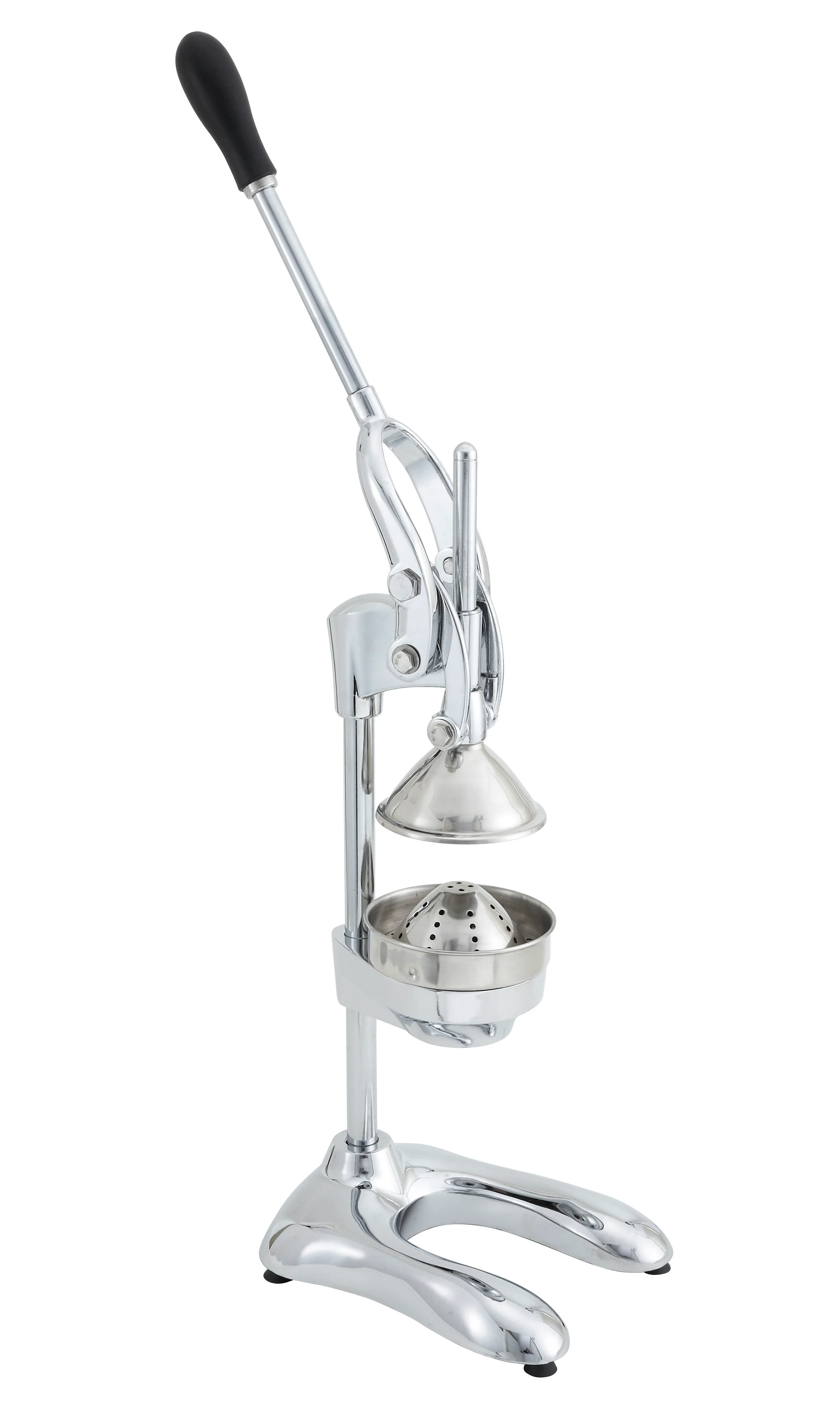 Winco JC-19 11 Inch Lever Action Juice Squeezer with Ergonomic Handle - Image 3