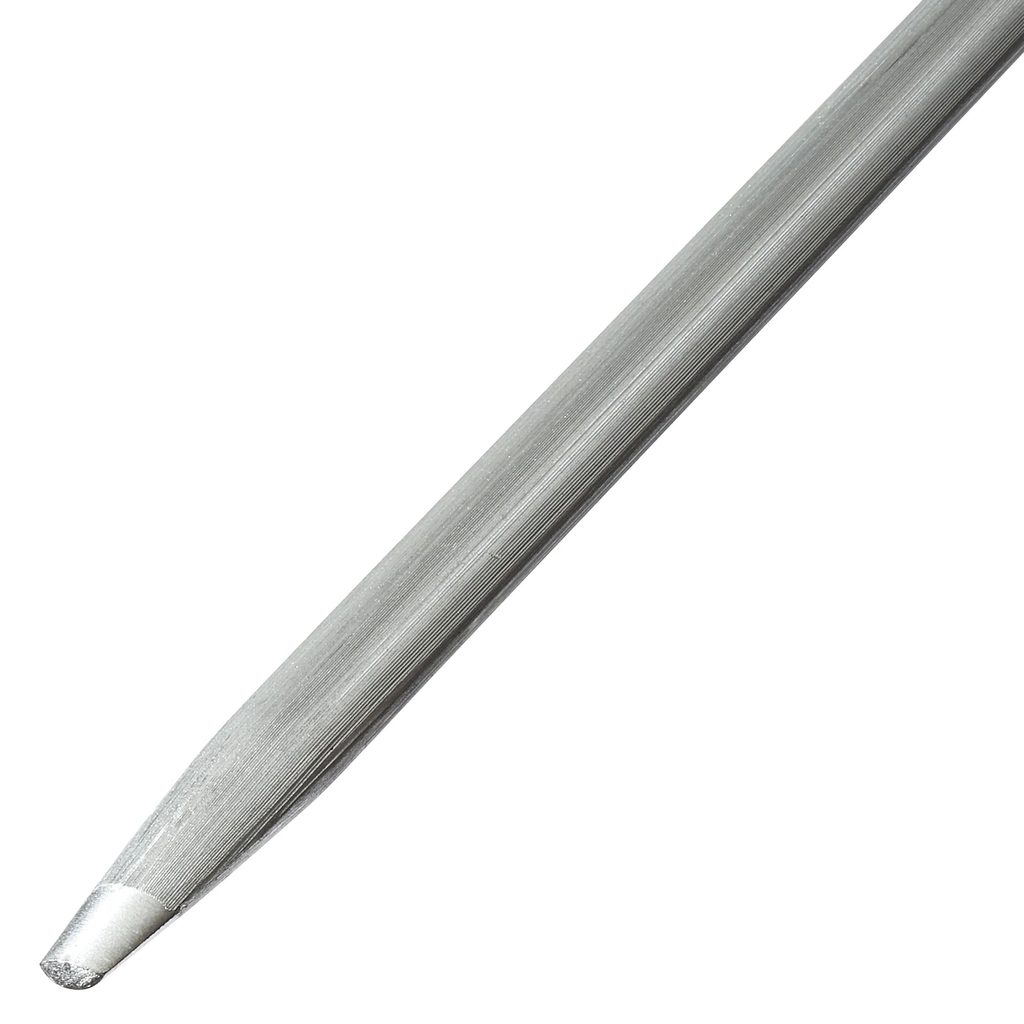 Winco K-54S 14 Inch Oval Premium Sharpening Steel Magnetic Polypropylene Handle - Image 3