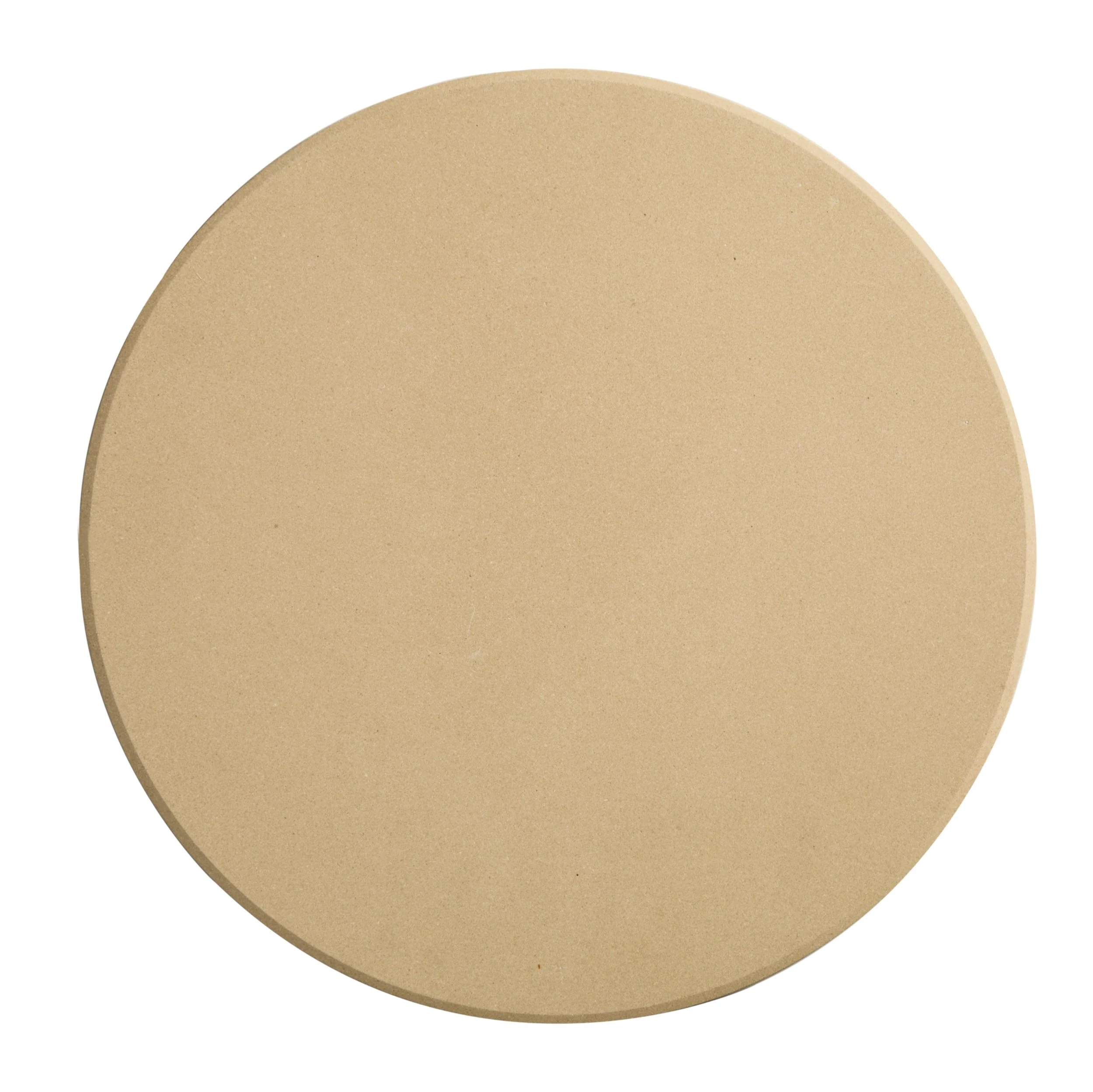 Winco KCH-08411 16 Inch Diameter Round Pizza Stone Beige Cordierite with Durability