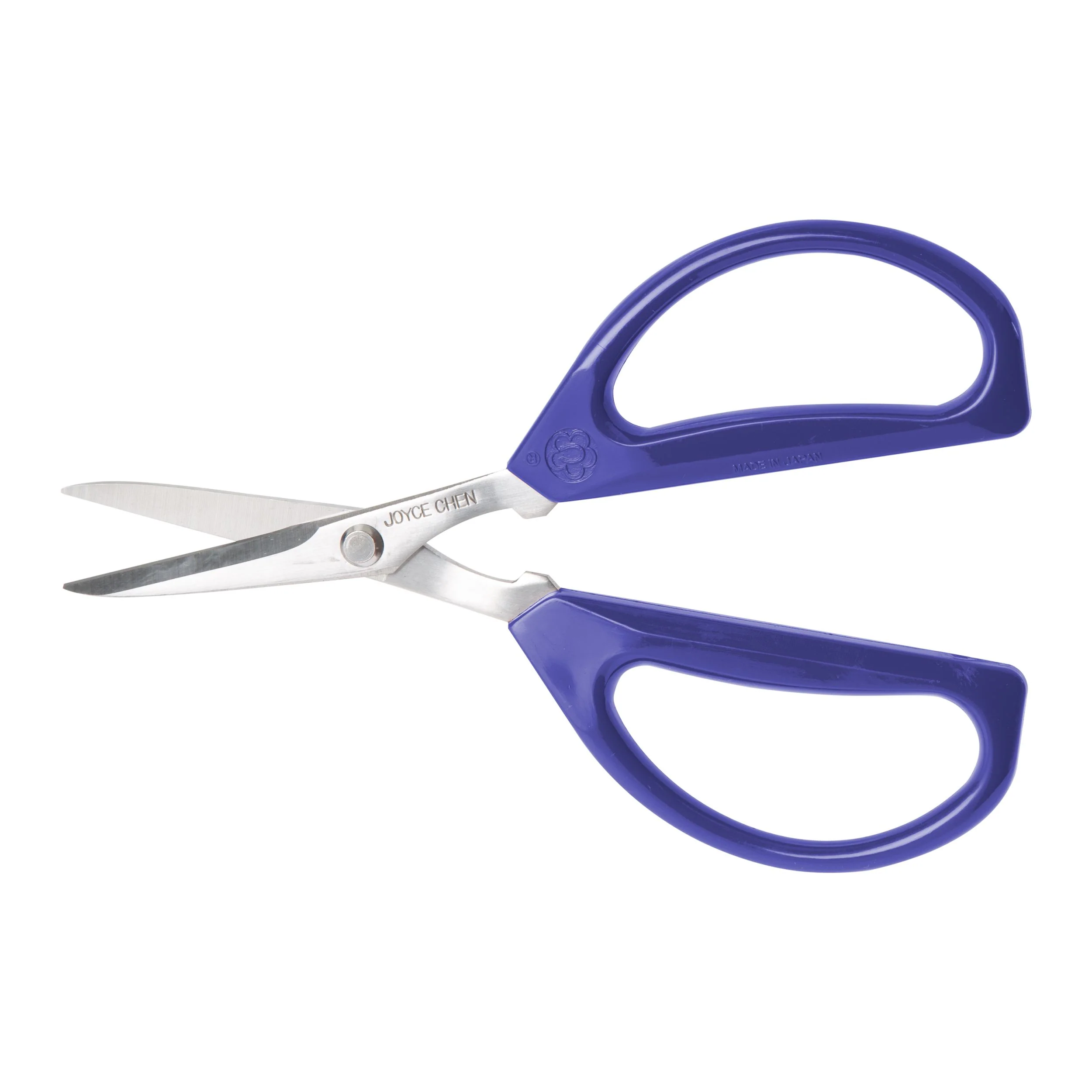 Winco KCHZ09008 9.06 Inch Kitchen Shears with Blue Handles 2 Pack - Image 4
