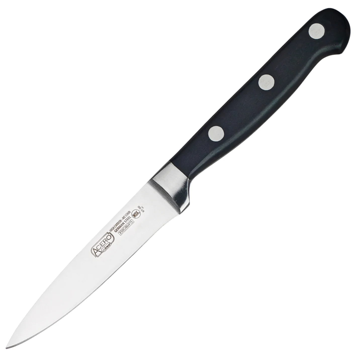Winco 3-1/2" Forged Paring Knife - High-Carbon Stainless Steel - Image 2