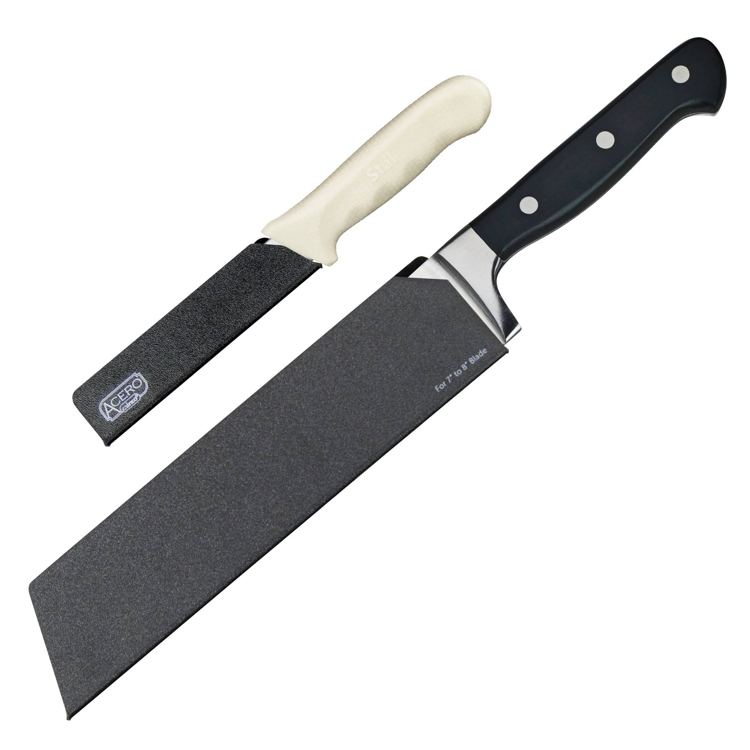 Winco KGD-815 8 Inch Knife Guard for 7 to 8 Inch Blades ABS Plastic Black - Image 4