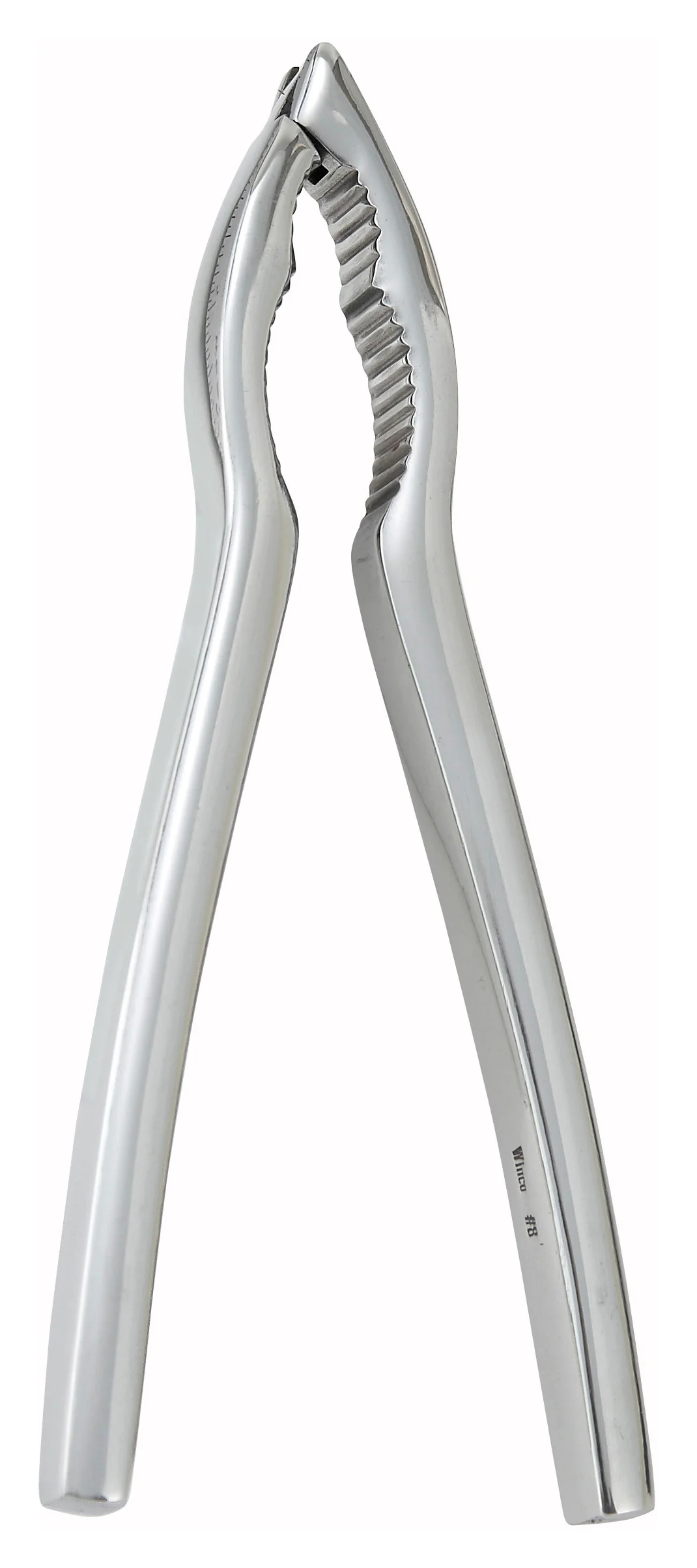 Winco LC-01 6 Inch Lobster Cracker Tool Stainless Steel with Ergonomic Handle - Image 2