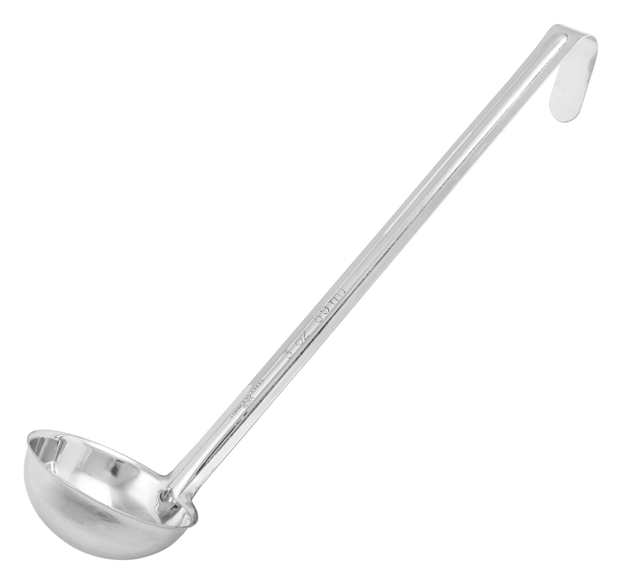 Winco LDI-3 3 Oz Ladle Stainless Steel with 11-1/8 Inch Handle