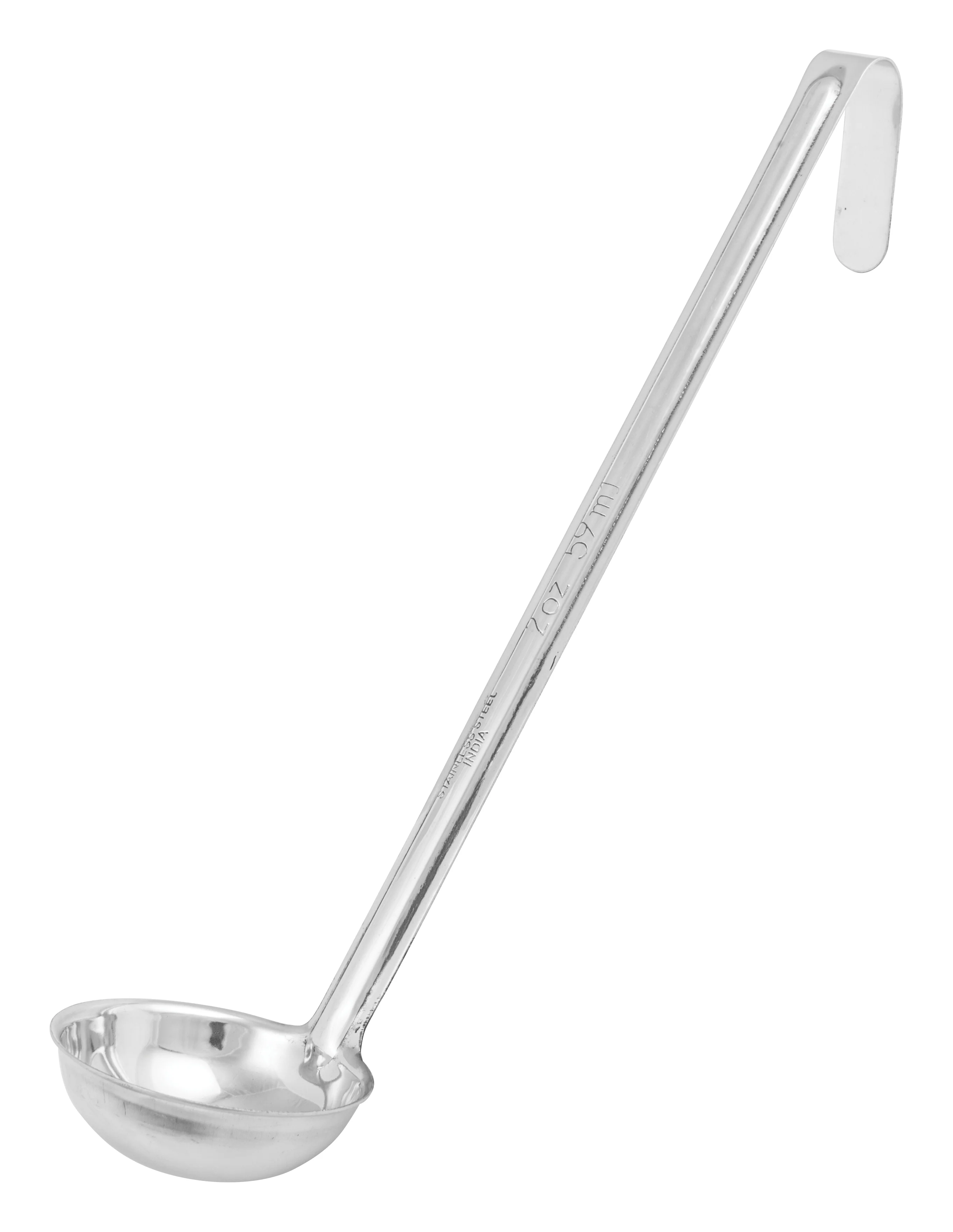 Winco LDIN-2 2 Oz Ladle One-piece Stainless Steel with Seamless Design