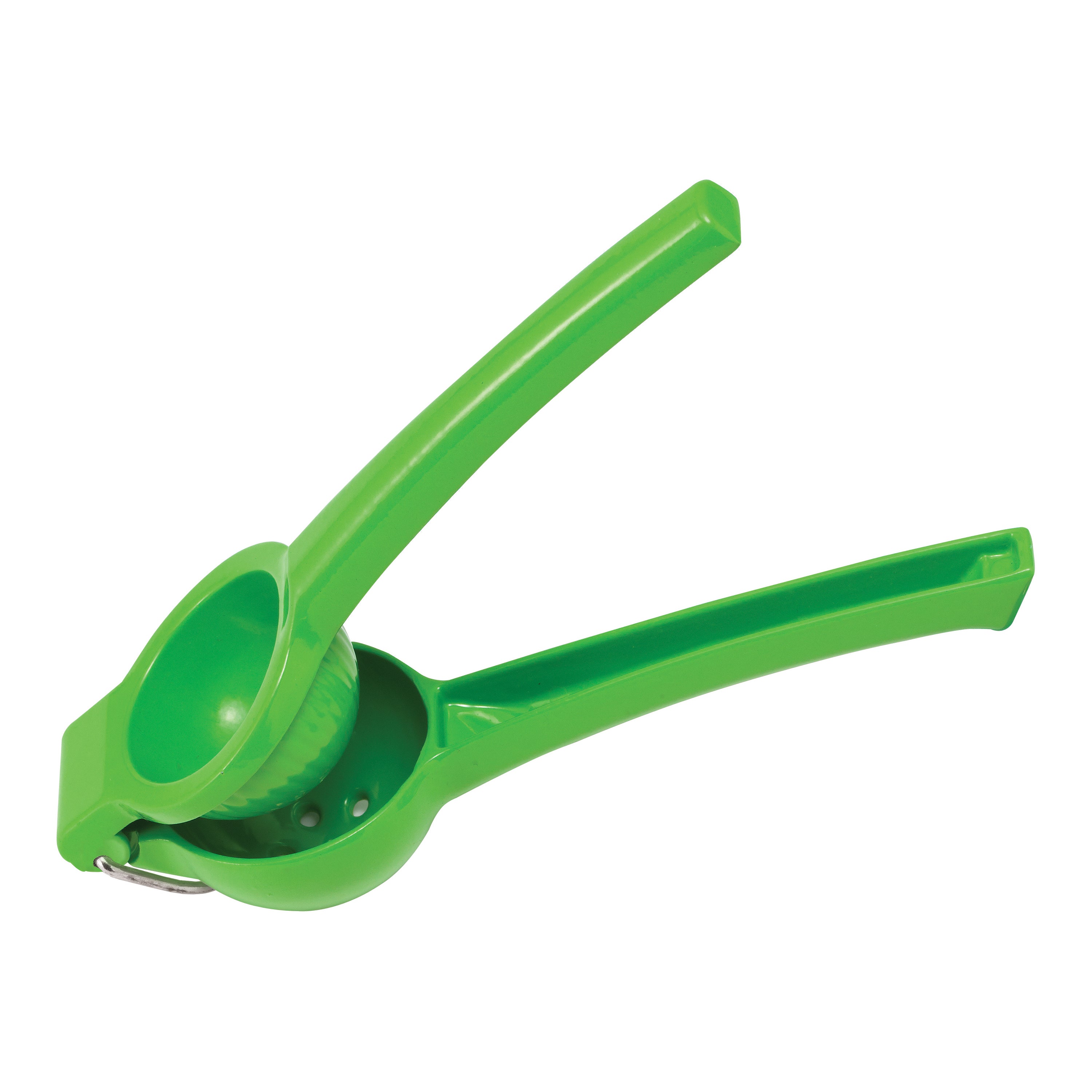 Winco LS-8G 2-1/2 Inch Diameter Lime Squeezer Aluminum Enamel Coated Green - Image 2