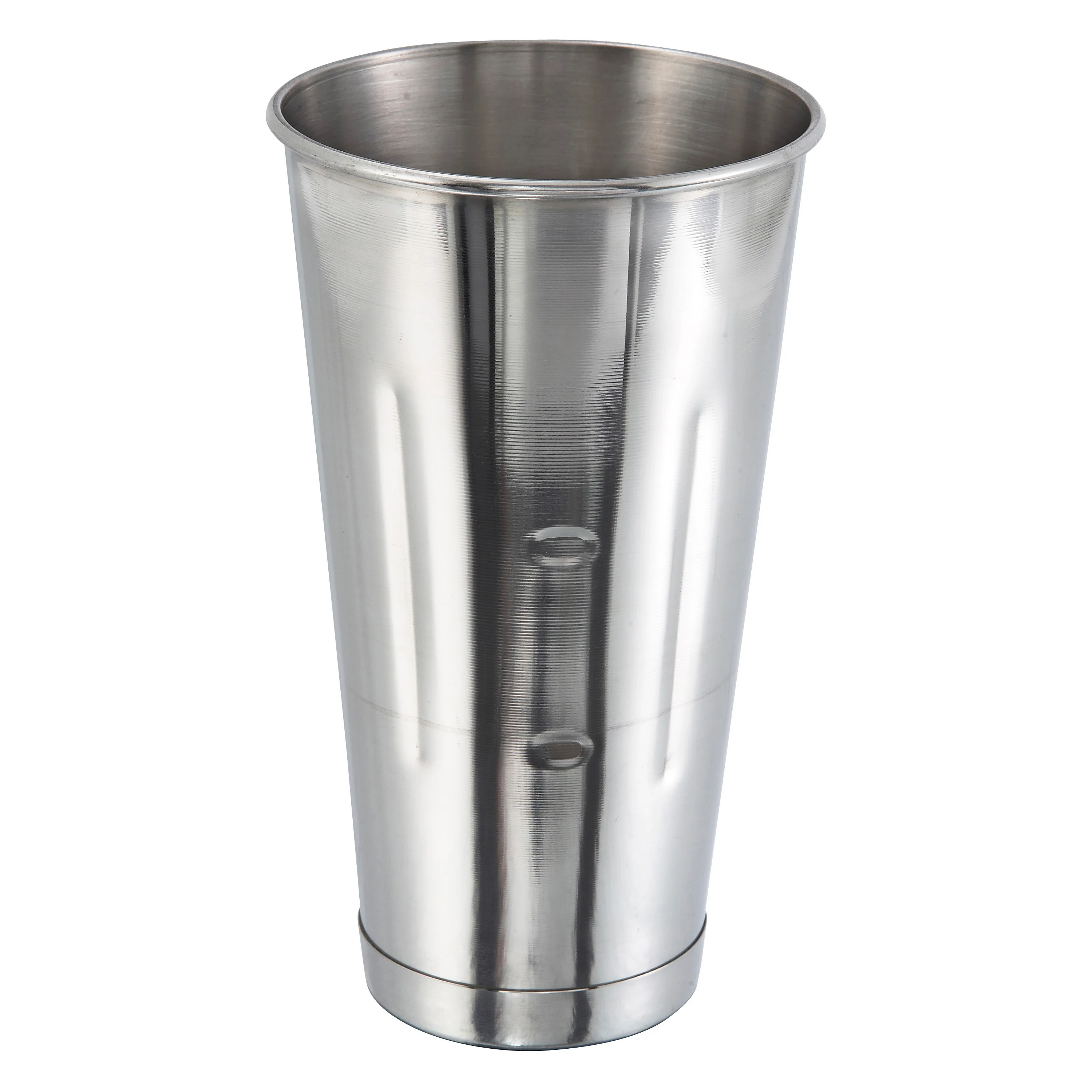 Winco MCP-30 30 Oz Malt Cup Stainless Steel with Ergonomic Handle - Image 2