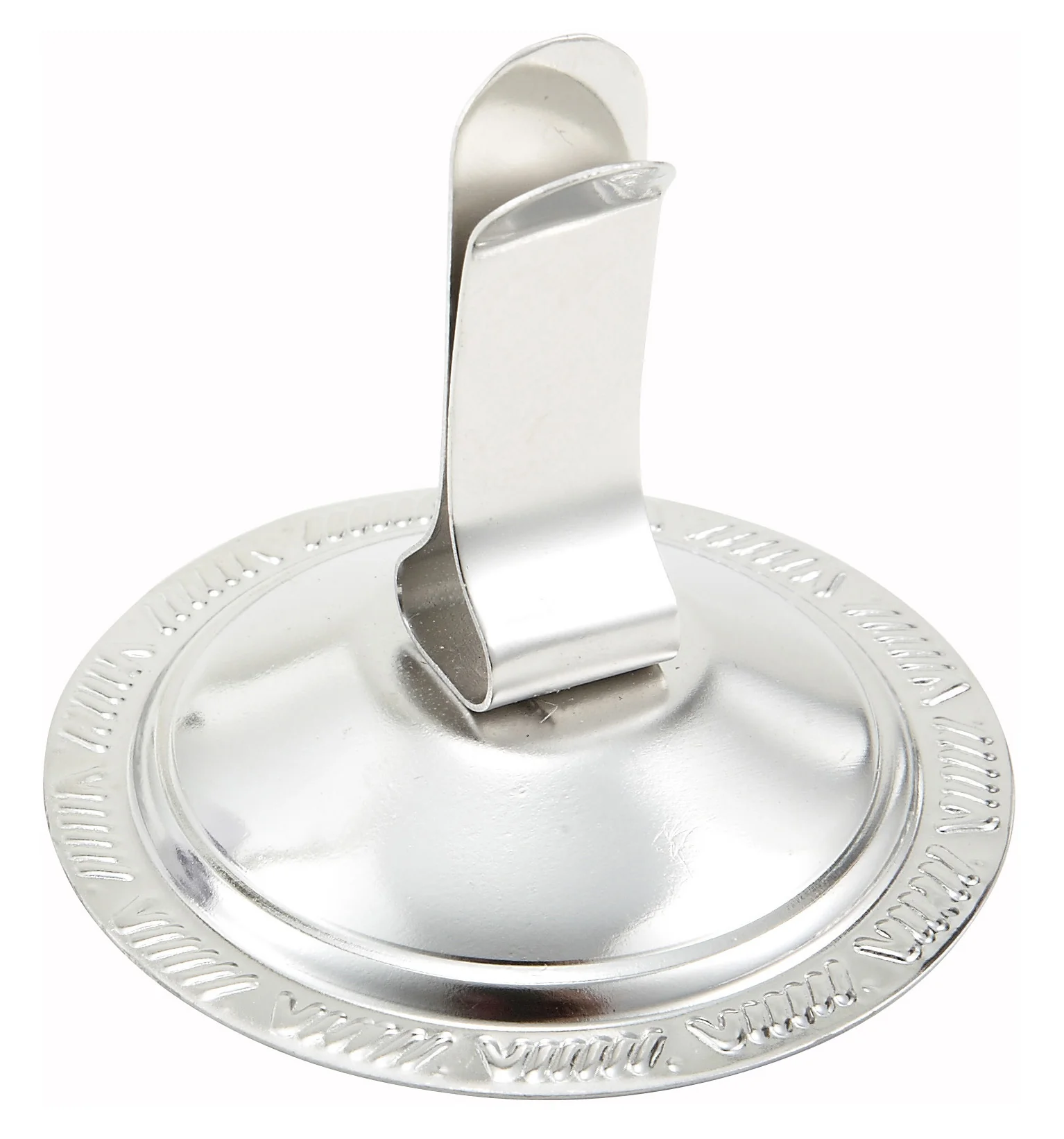 Winco MH-2C 2-1/2 Inch Menu Card Clip Stainless Steel with Slip-On Design - Image 3