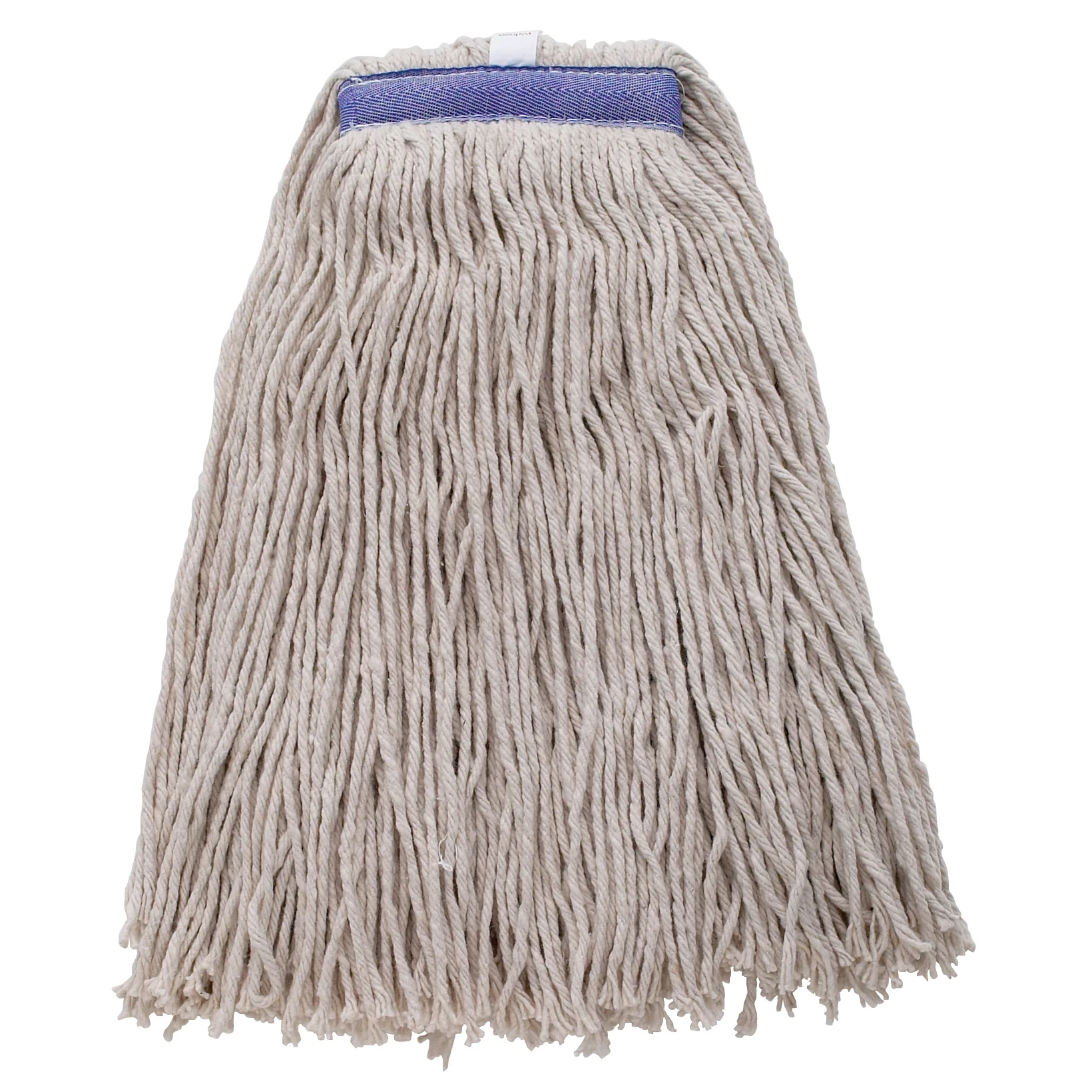 Winco MOP-20WC 20oz White Yarn Cut End Wet Mop Head - Image 3
