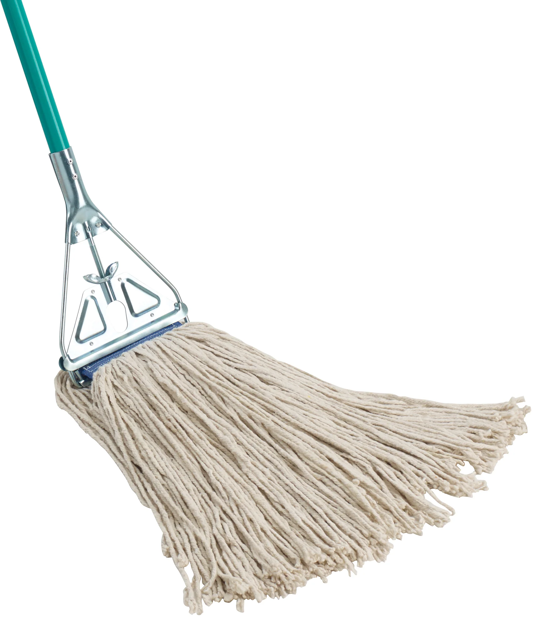 Winco MOP-24WC 24 Oz Wet Mop Head Cut End 4-ply Poly Cotton Yarn White - Image 2