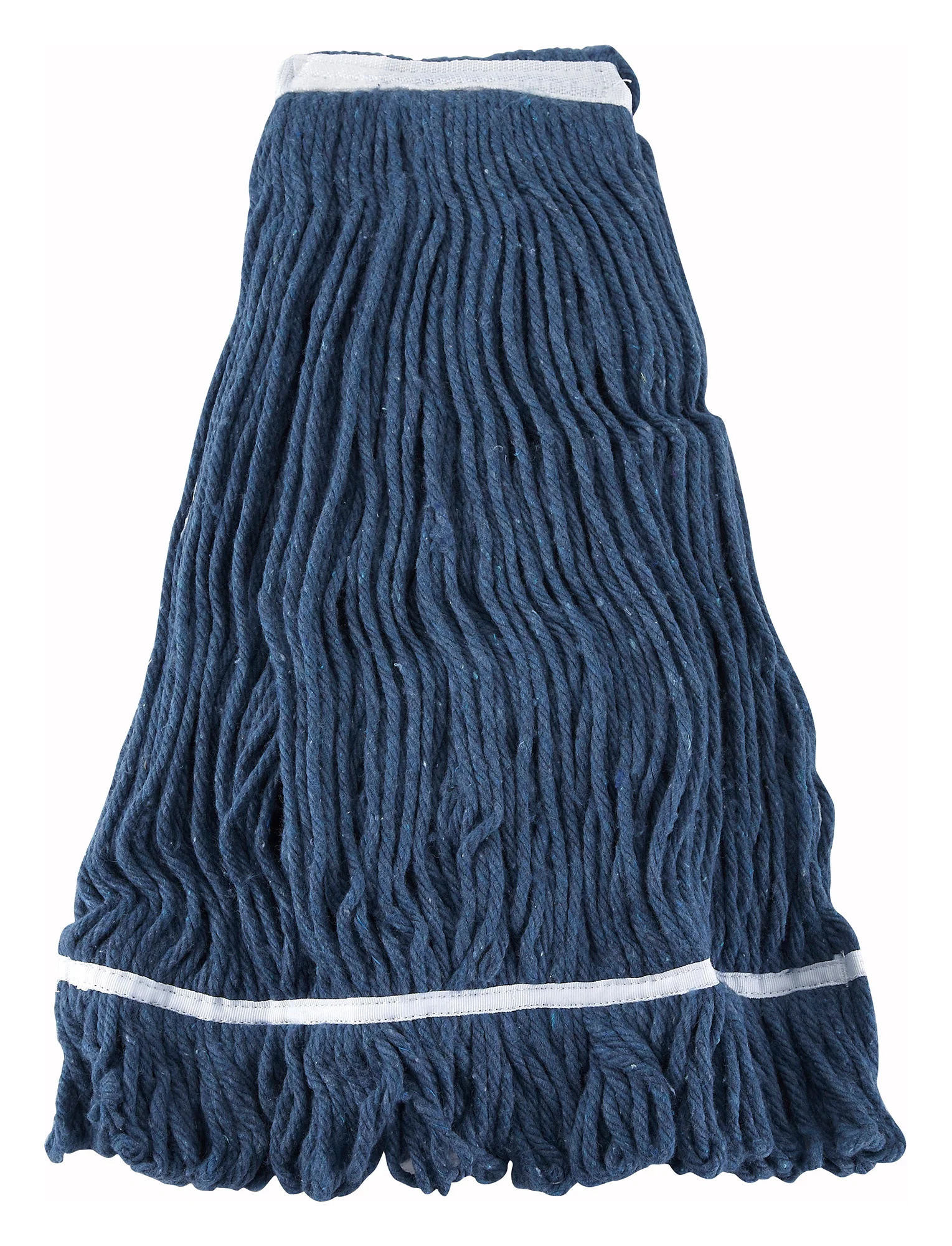 Commercial Wet Mop Head - Winco MOP-32 32 oz Loop-End Cotton/Poly Blend - Image 2