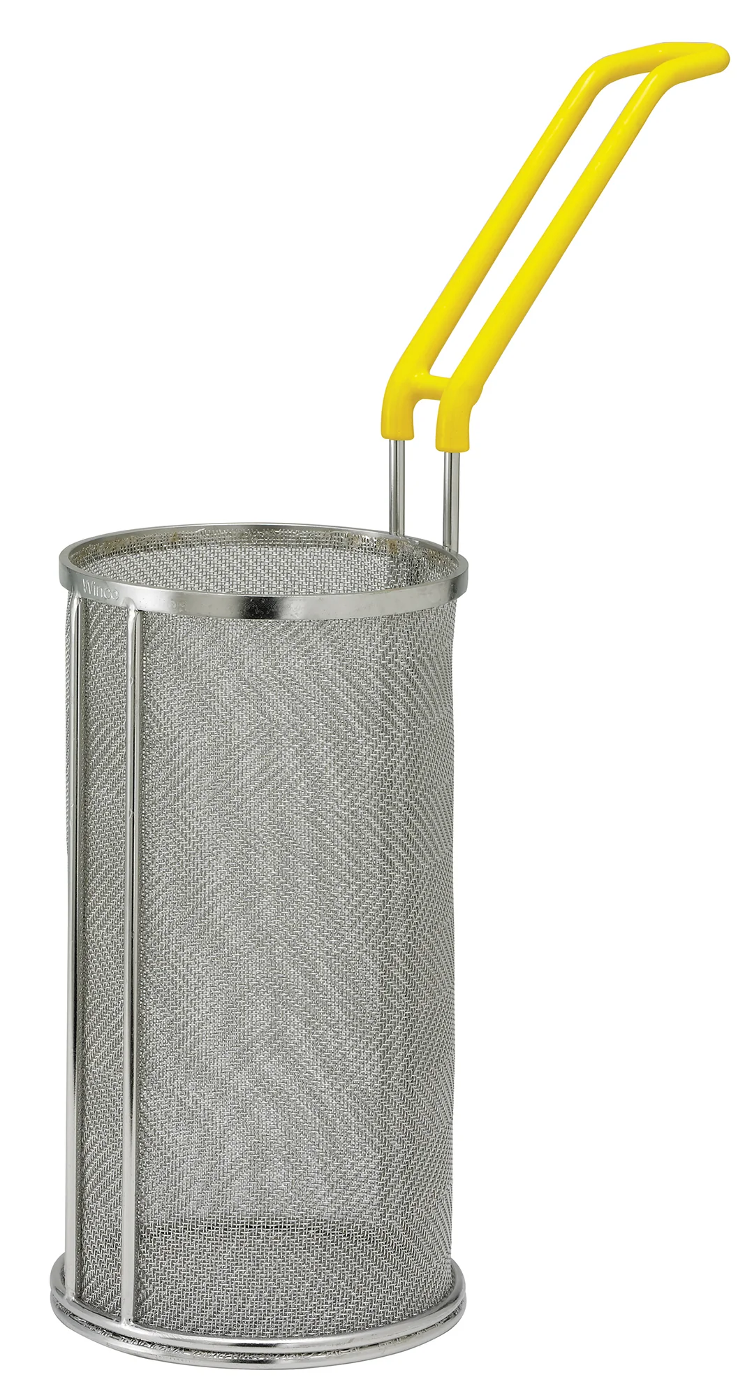 Connoisseur Pasta Basket Super Fine Mesh - Winco MPF-59 5 Inch Diameter Stainless Steel