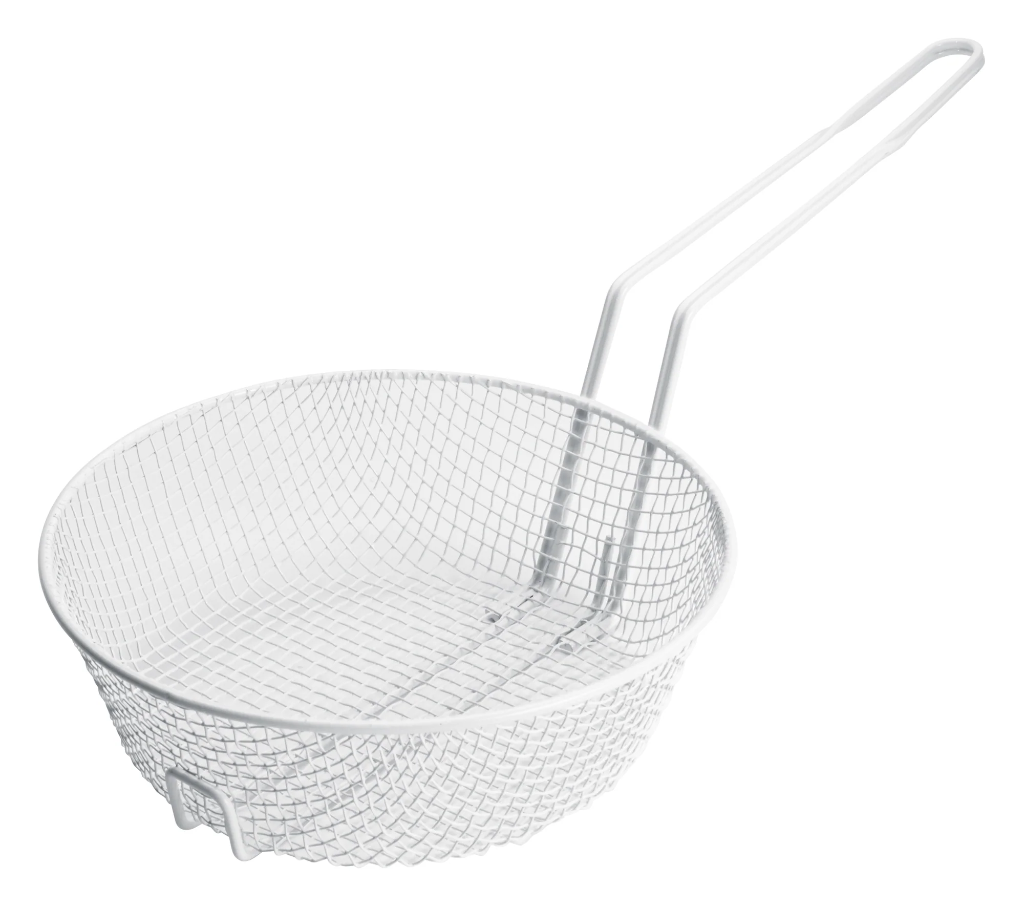 Winco MSBW-10M 10 Inch Diameter Breading Basket Medium Mesh Steel Wire - Image 2