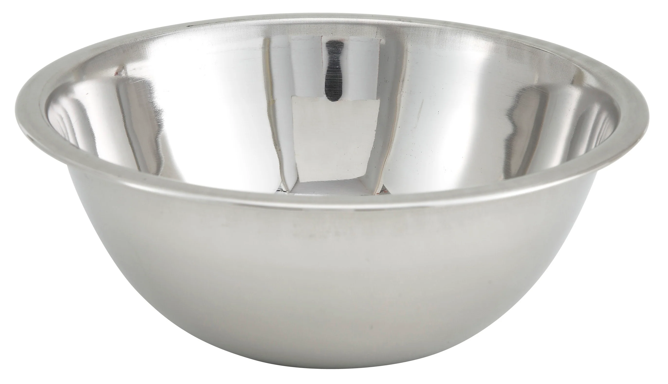 Winco 3/4 Quart Stainless Steel Mixing Bowl - 6-1/4" Diameter Economy