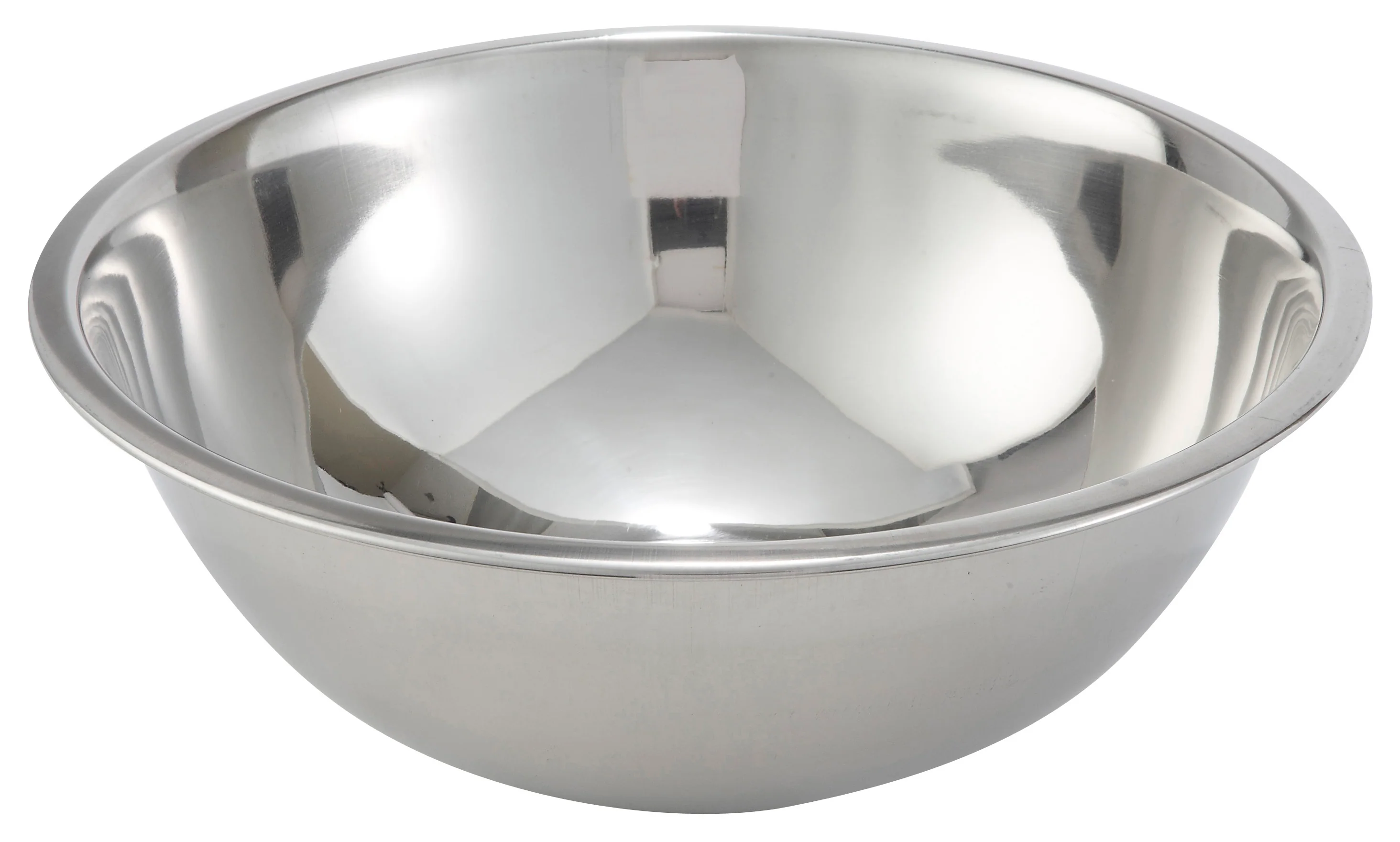 Winco MXBT-800Q 8 Quart Stainless Steel Mixing Bowl 13-3/4 Inch Dia.