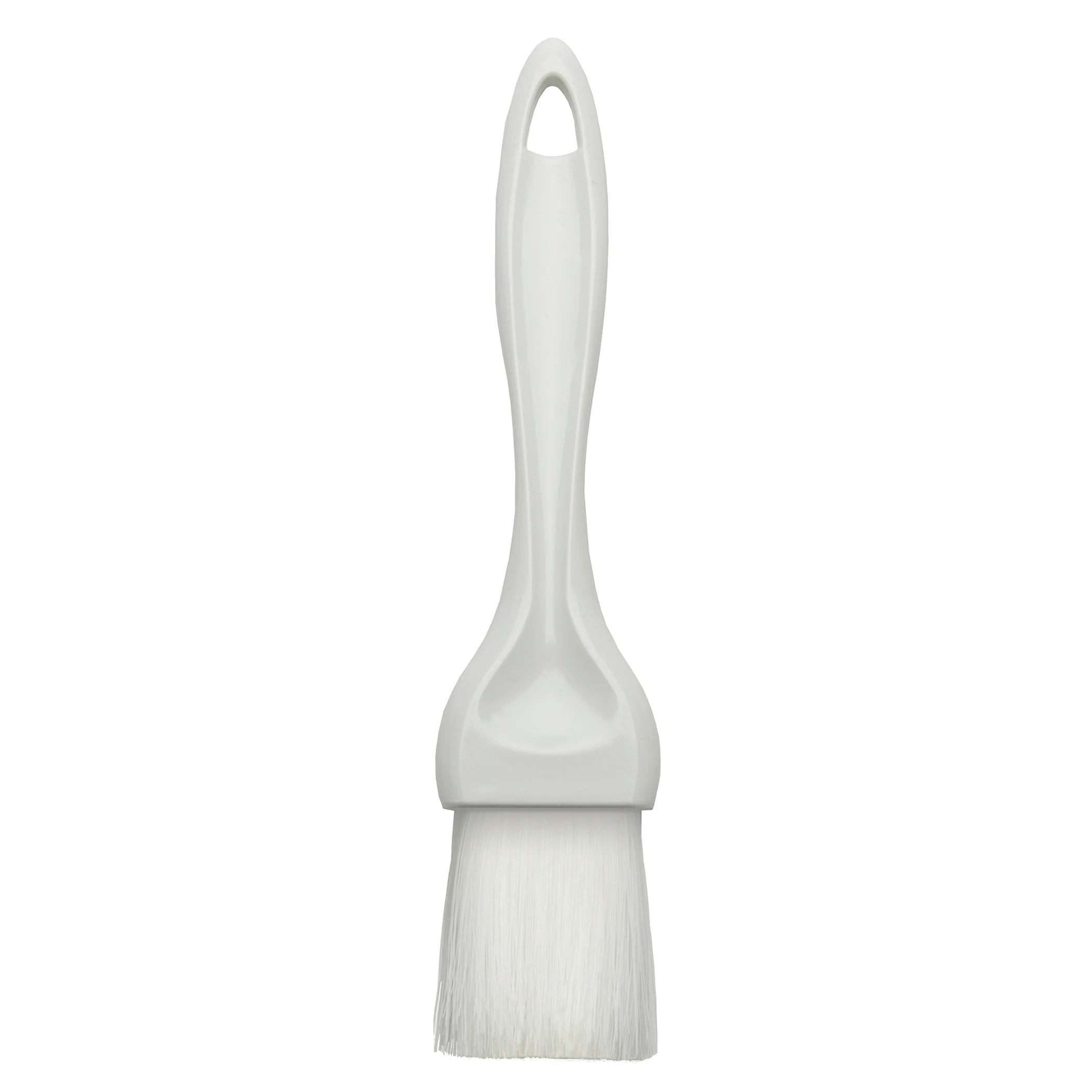 Winco NB-15 1-1/2 Inch Pastry Brush Nylon Bristles Plastic Handle White