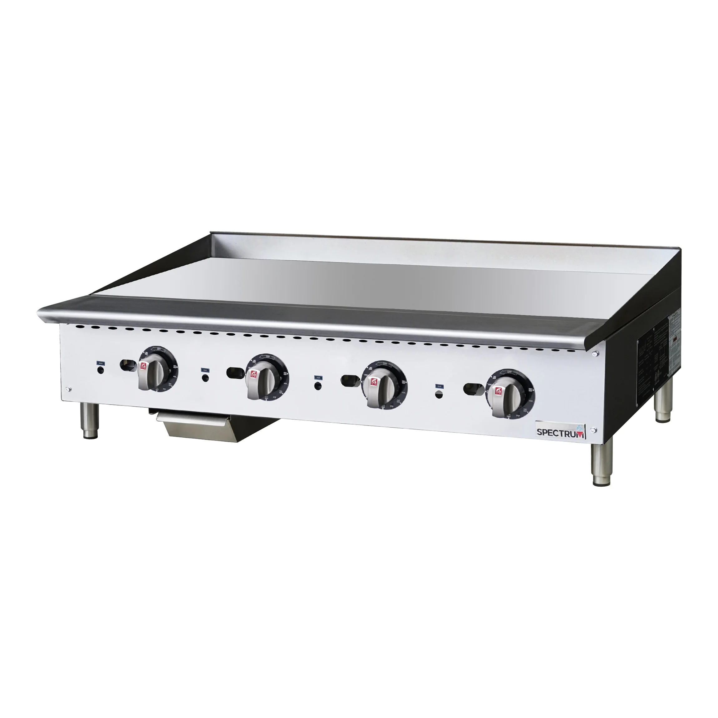 Winco NGGD-48T Spectrum™ Griddle Natural Gas Countertop