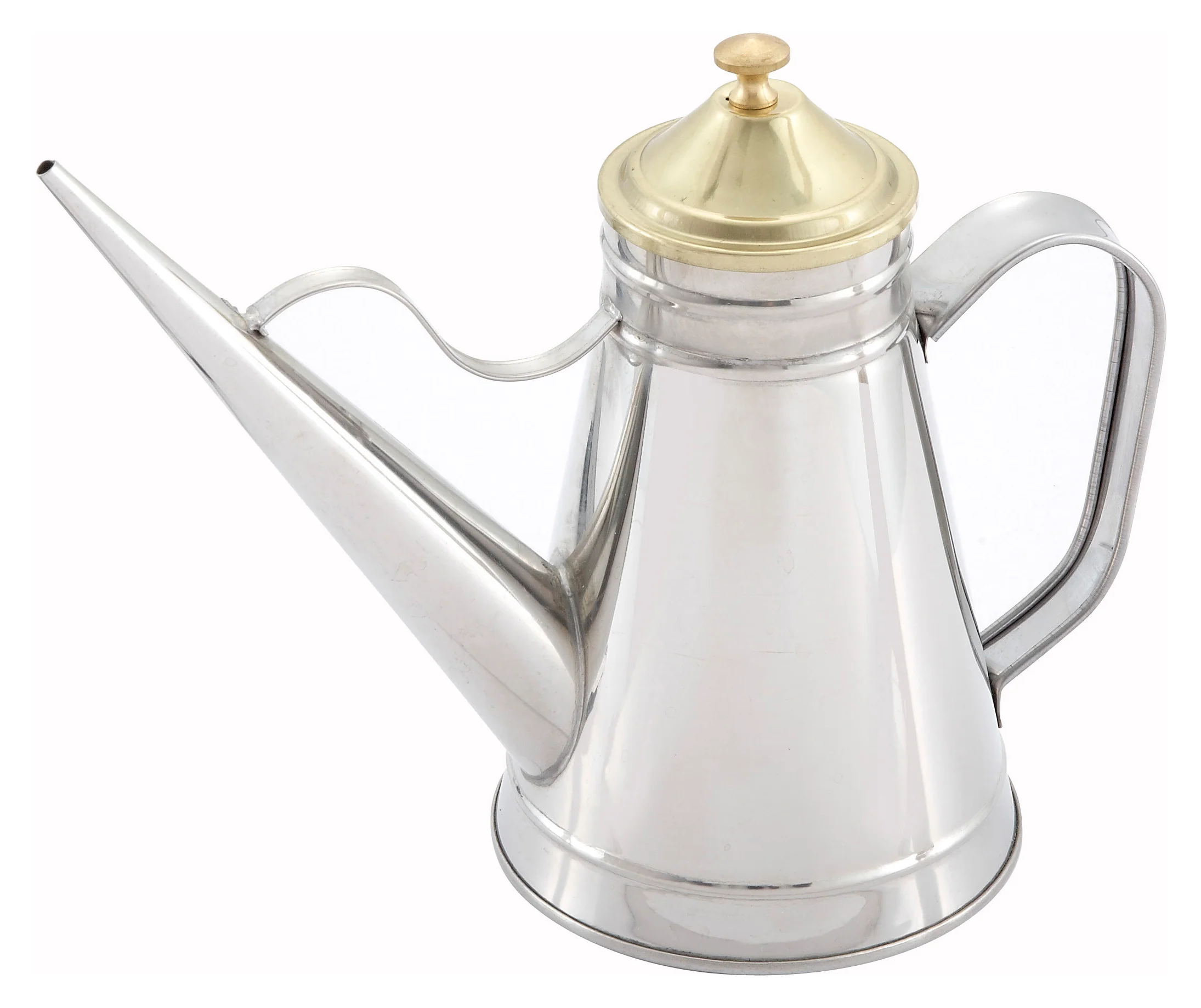 Winco OC-24 24 Oz Oil Can with Brass Cover