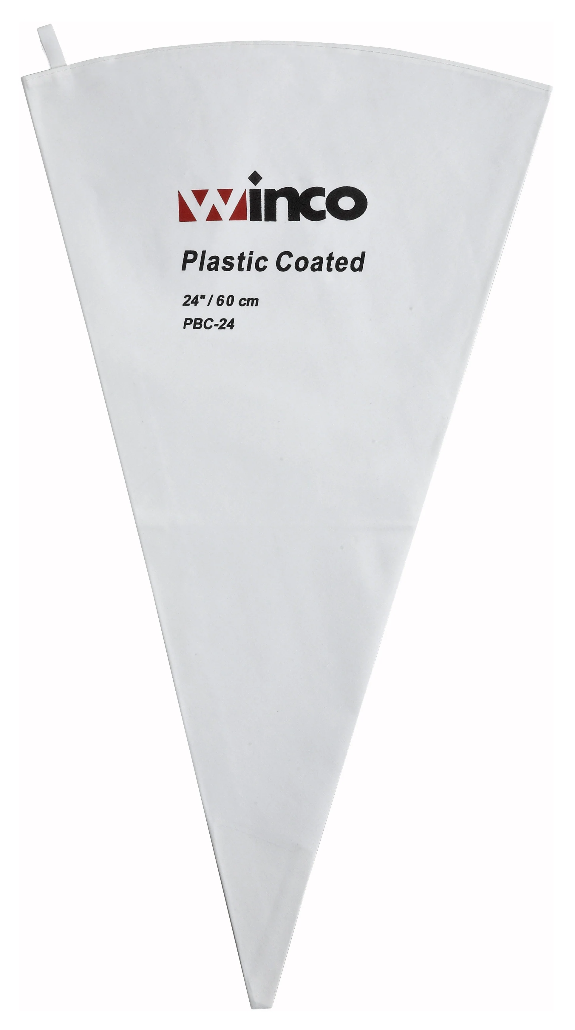 Winco PBC-24 24 Inch Pastry Bag Cotton Outside with Polyurethane Coating - Image 2