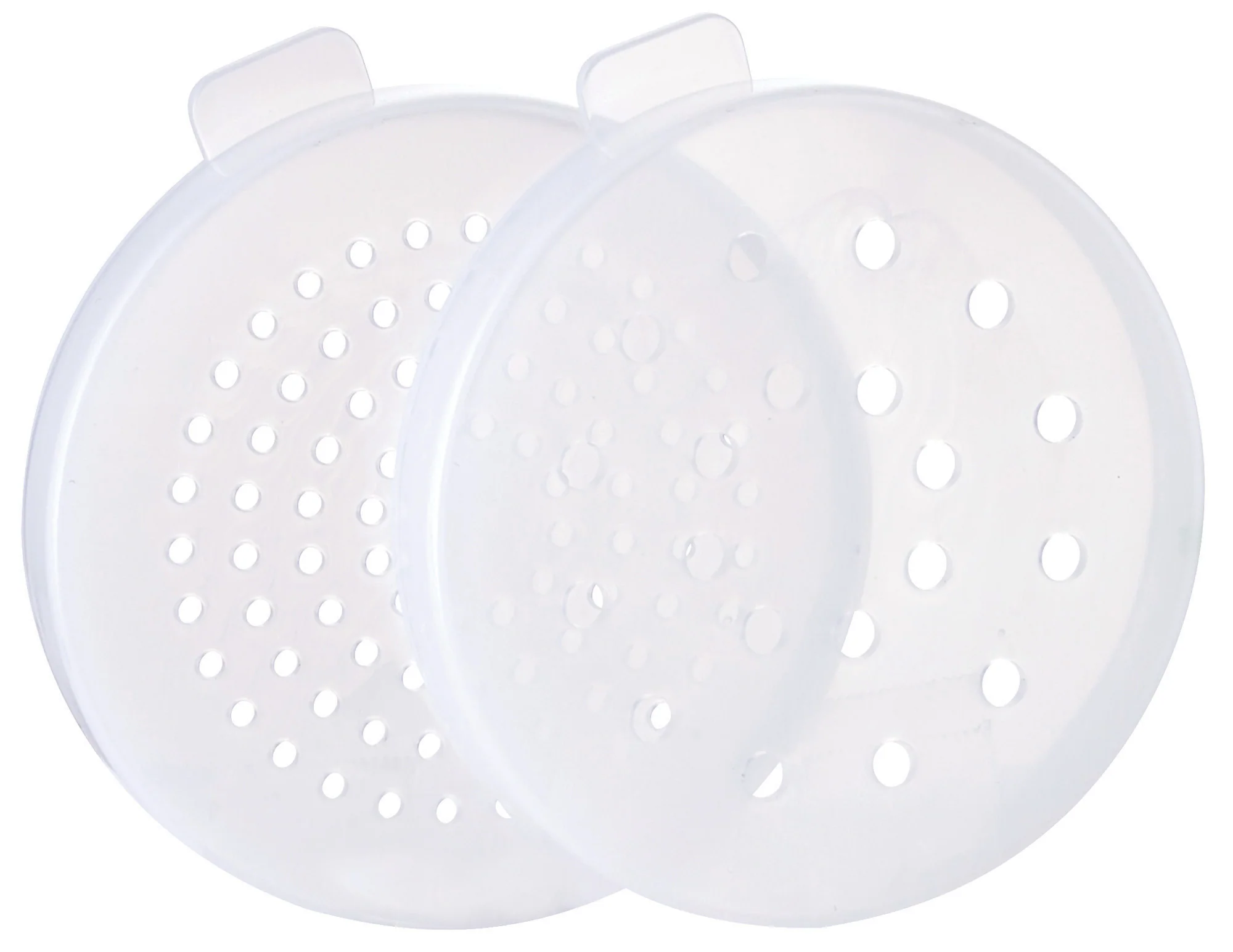 Winco PDG-10 10 Oz Shaker Dredge Set with Handle Polycarbonate and 3 Lids - Image 2