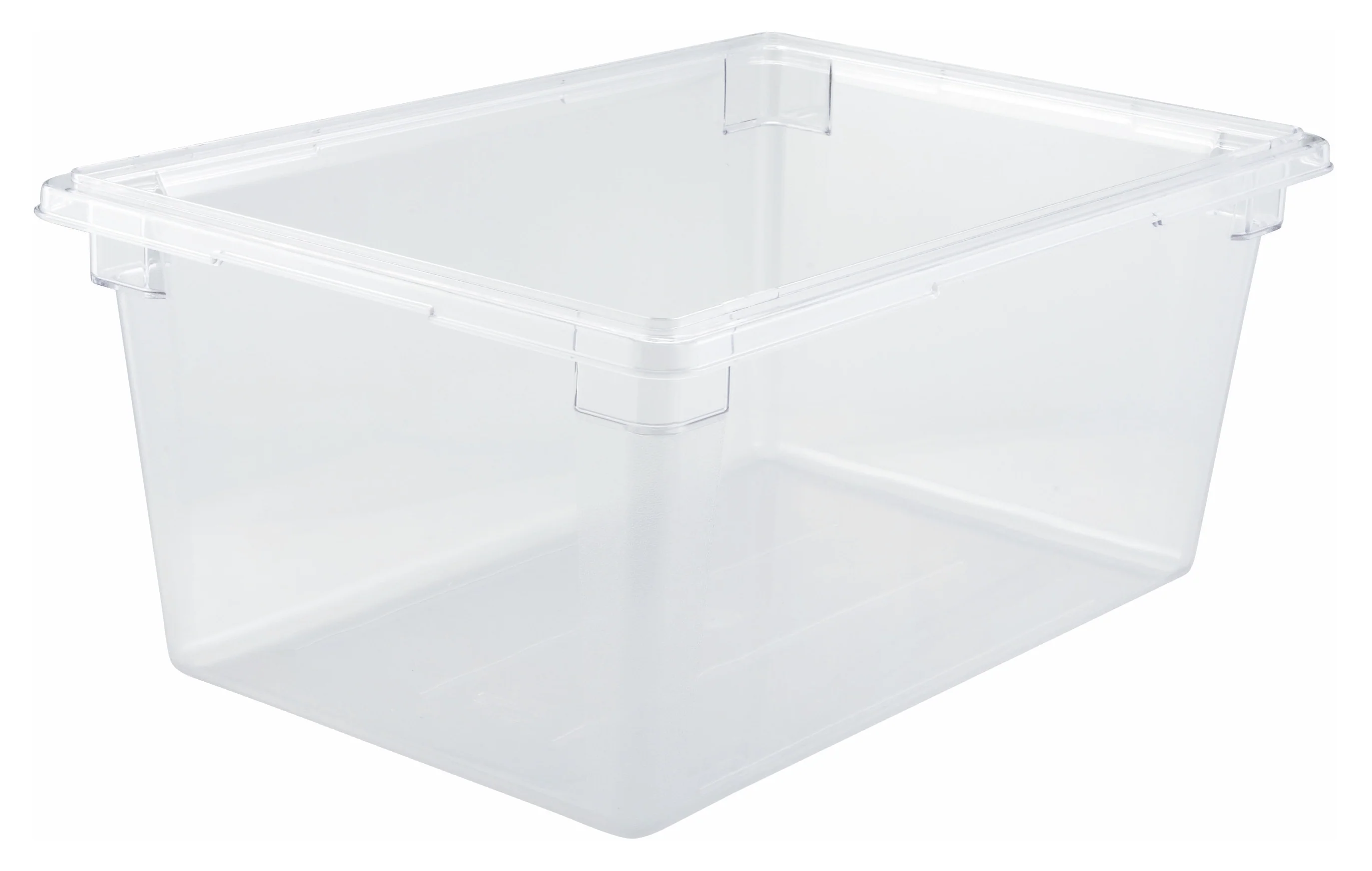 Winco PFSF-12 26 Inch Food Storage Box Clear Polycarbonate 17 Gallon