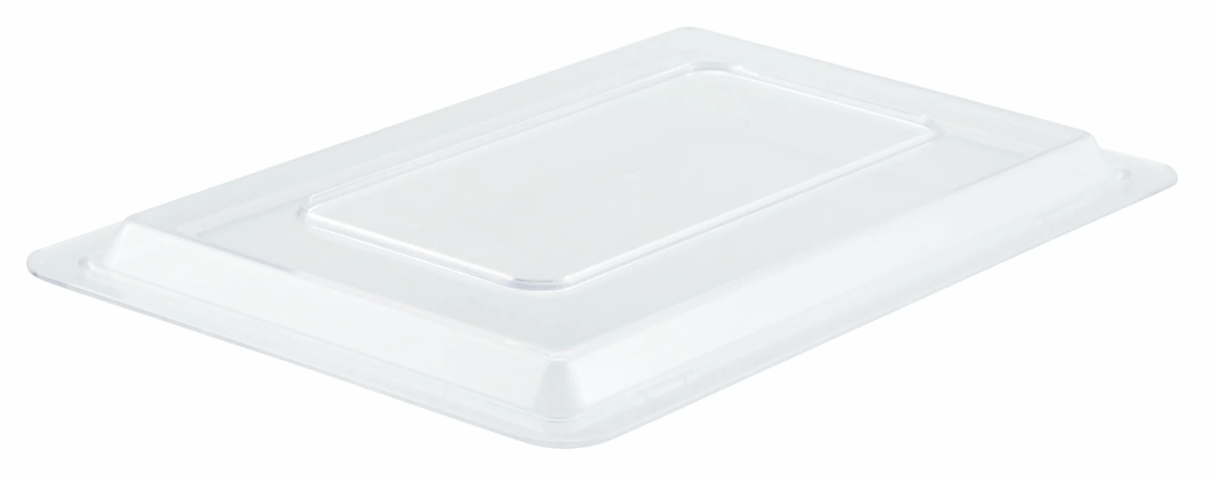 Winco PFSH-C Cover 12 Inch Wide Clear Polycarbonate Food Storage Lid - Image 3