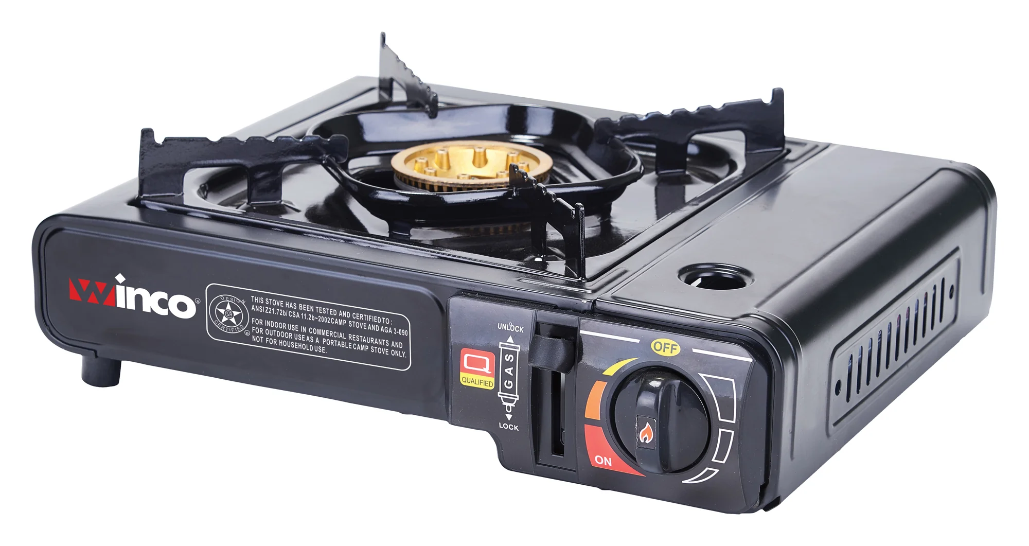 Winco PGS-1K Portable Butane Stove - 9500 BTU
