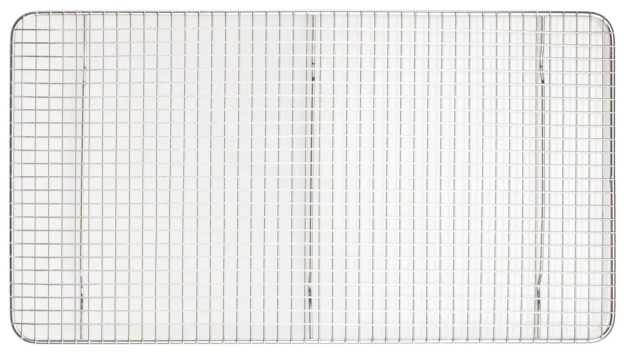 Winco PGWS-1018 10 Inch Wire Pan Grate Rust Resistant Stainless Steel with Raised Feet - Image 2