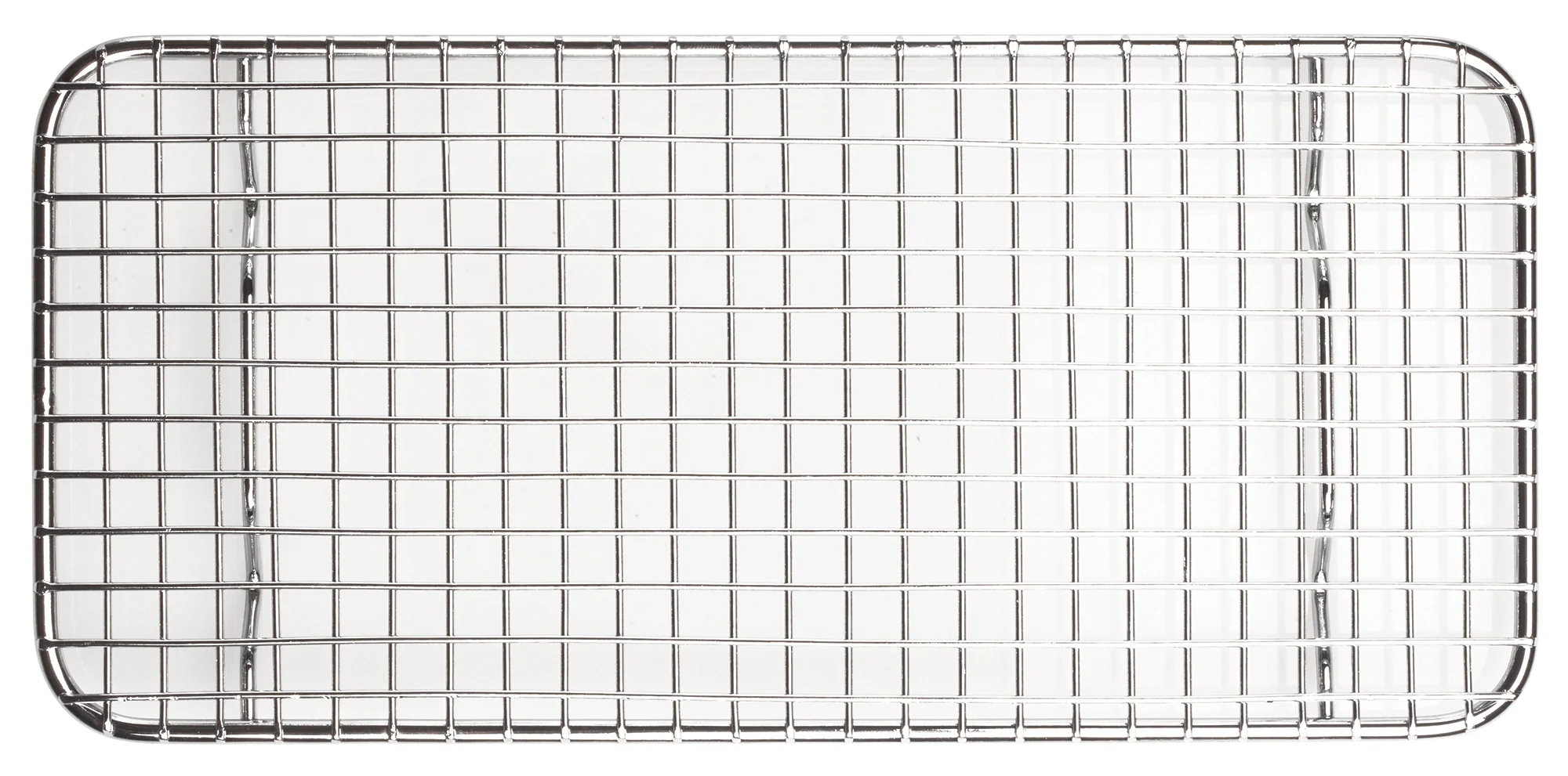 Winco PGWS-510 10-1/2 Inch Wire Pan Grate with Raised Feet Stainless Steel - Image 2