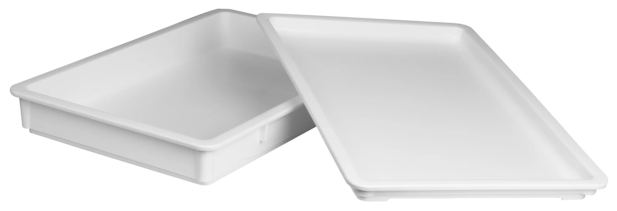 Dough Box 25-5/8 Inch - Winco PL-3N Rectangular Polypropylene for Pizza and Bakery - Image 2