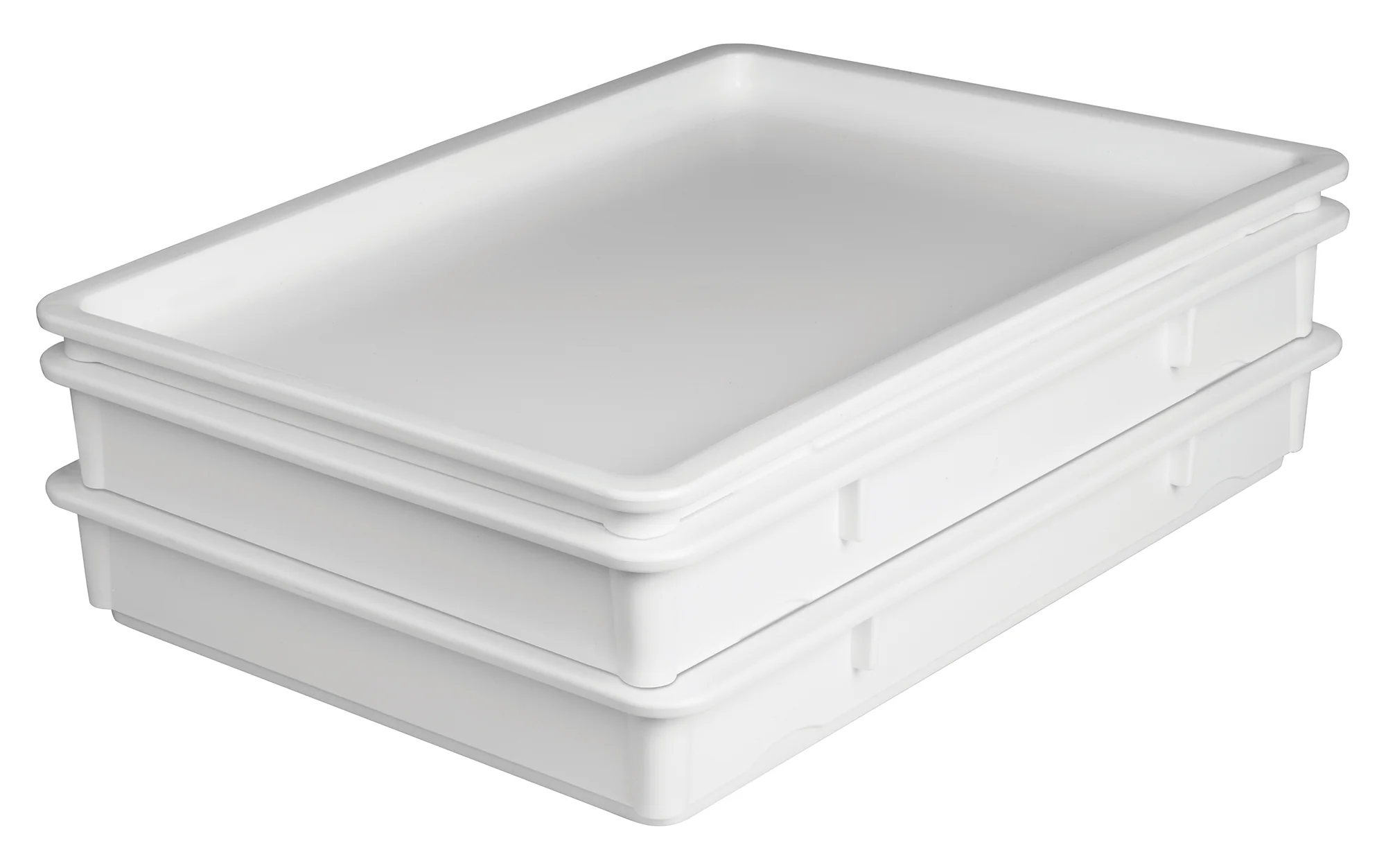 Dough Box 25-5/8 Inch - Winco PL-3N Rectangular Polypropylene for Pizza and Bakery - Image 3