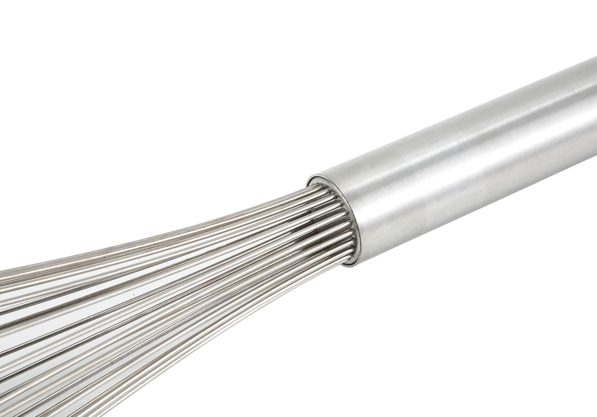 Winco PN-16 16 Inch Piano Whip Stainless Steel Durable Whisk - Image 2