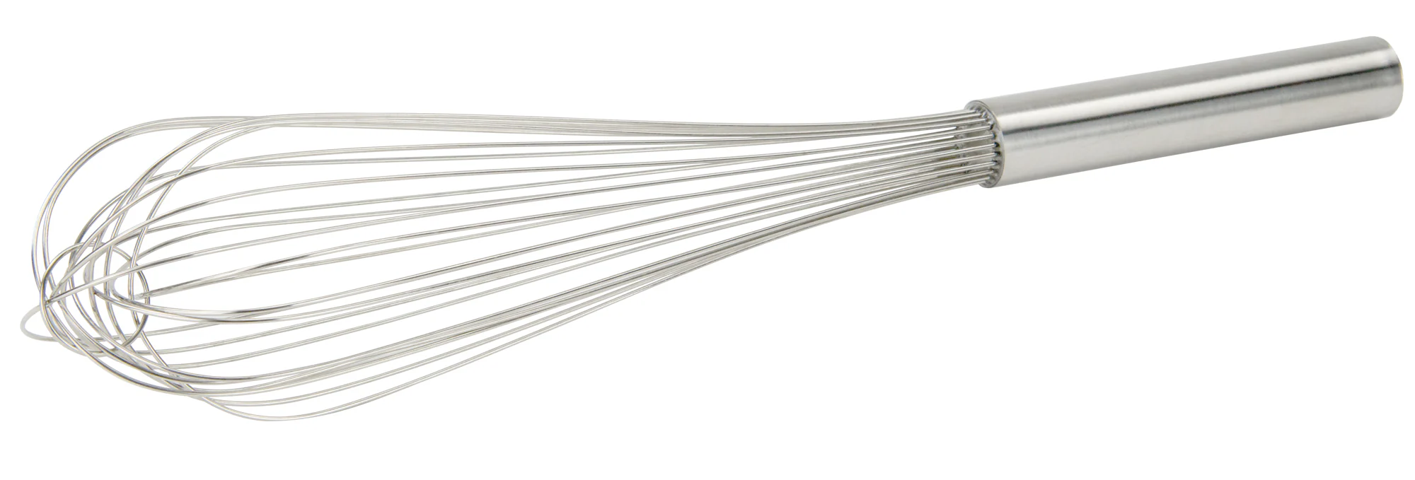 Winco PN-16 16 Inch Piano Whip Stainless Steel Durable Whisk - Image 3
