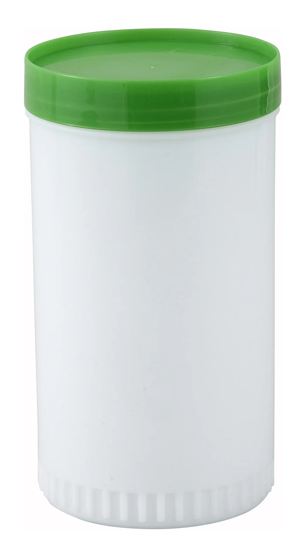 Winco PPB-2G 2 Qt Liquor and Juice Multi Pour with Green Spout and Lid - Image 2
