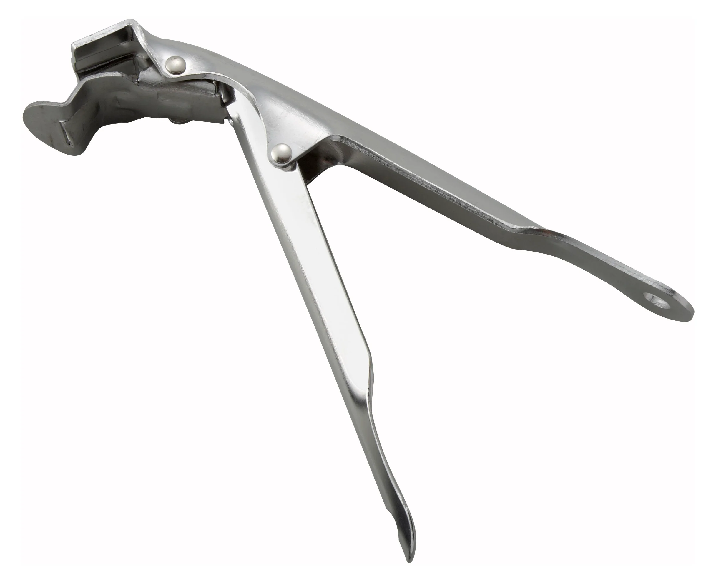 Winco PPG-8S 8 Inch Pizza Pan Gripper for Shallow Pans Stainless Steel - Image 2