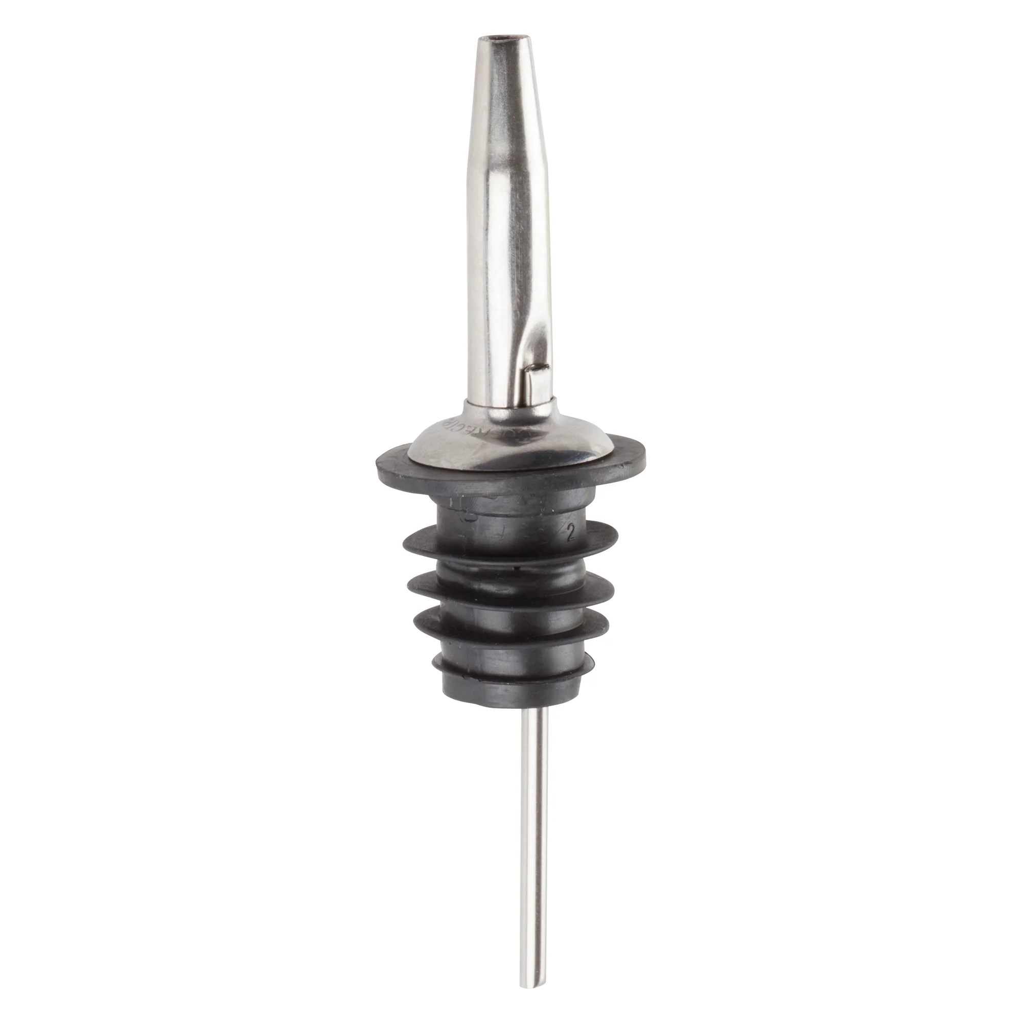 Winco PPM-4 Liquor Pourer Medium Flow Stainless Steel Breather Tube