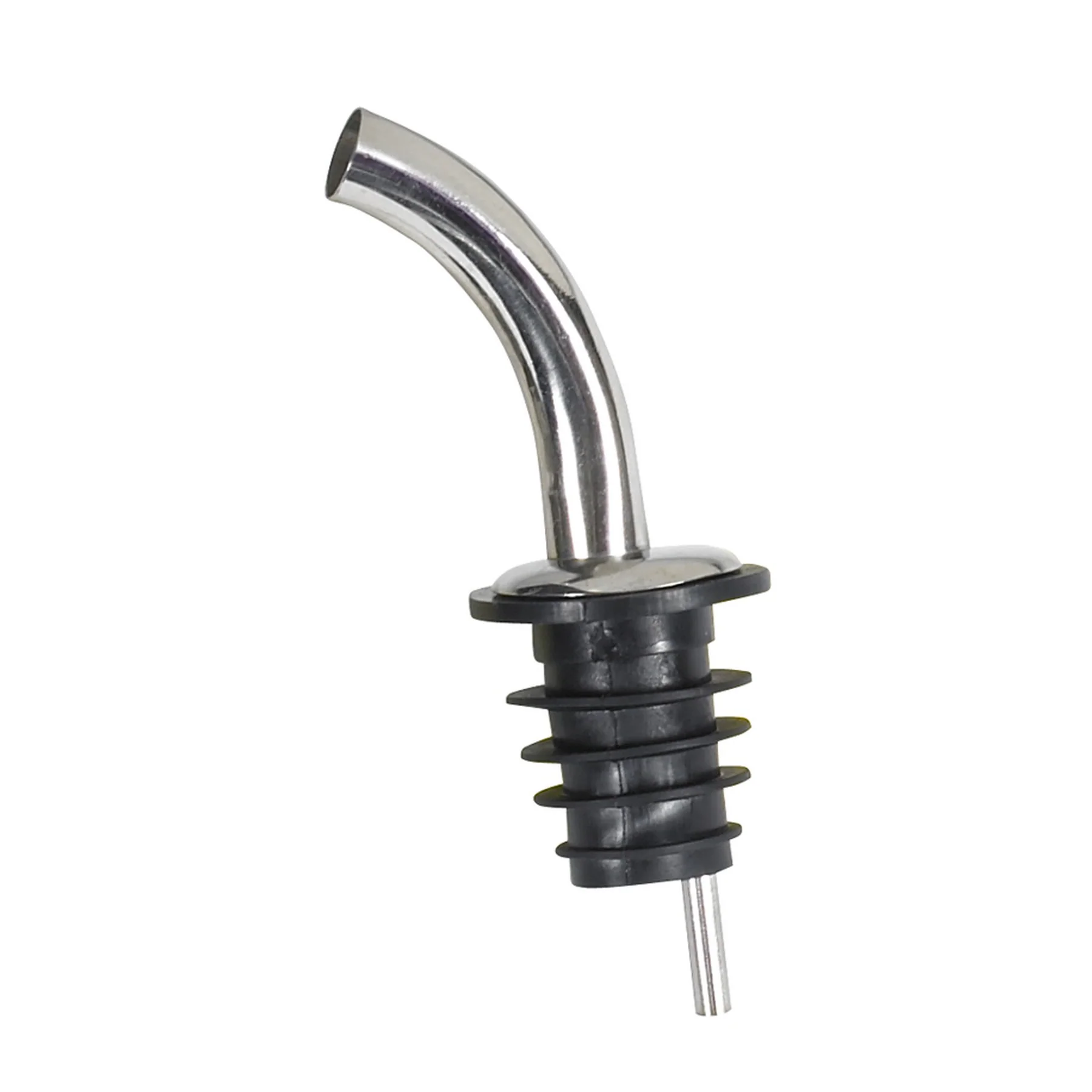 Winco PPM-4G Liquor Pourer Fast Flow Stainless Steel with Gooseneck Spout - Image 2