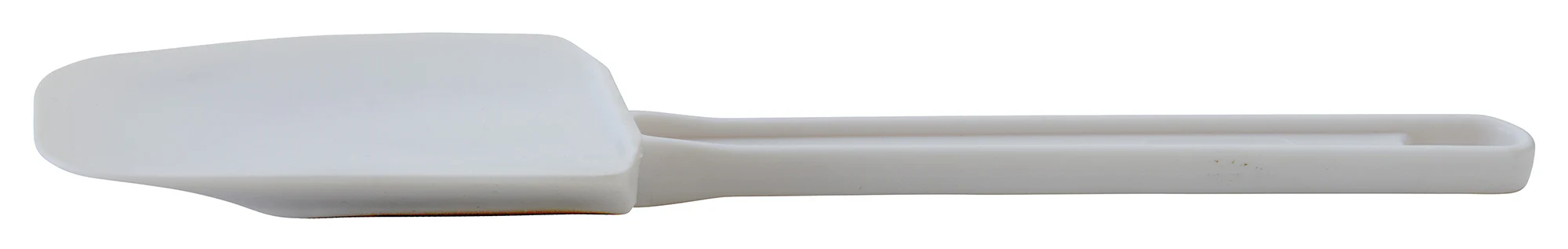 Winco PSGE-10 10 Inch Bowl-shape Scraper with BPA Free Plastic White - Image 2