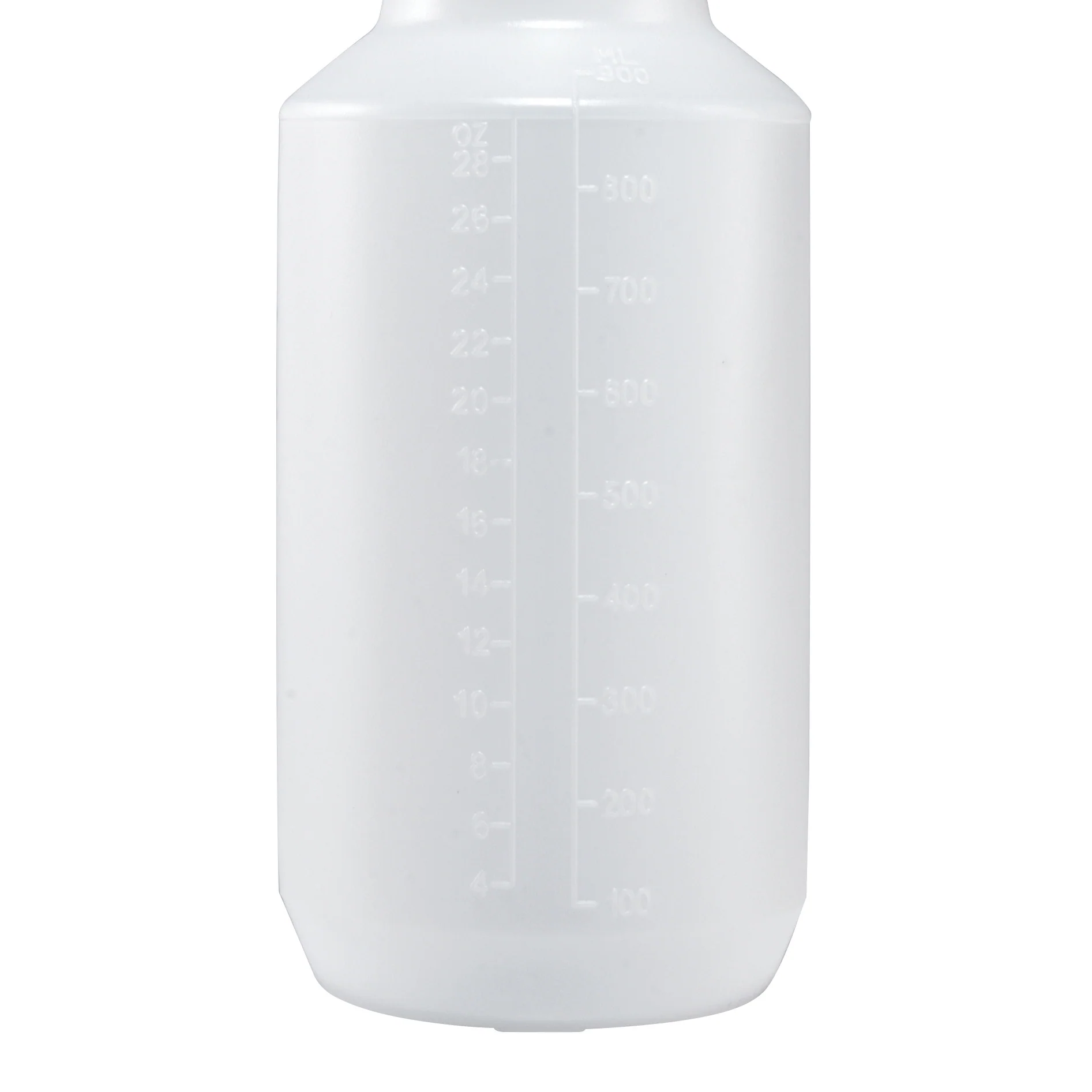 Winco PSR-9 28 Oz Plastic Spray Bottle Green White Sprayer - Image 4